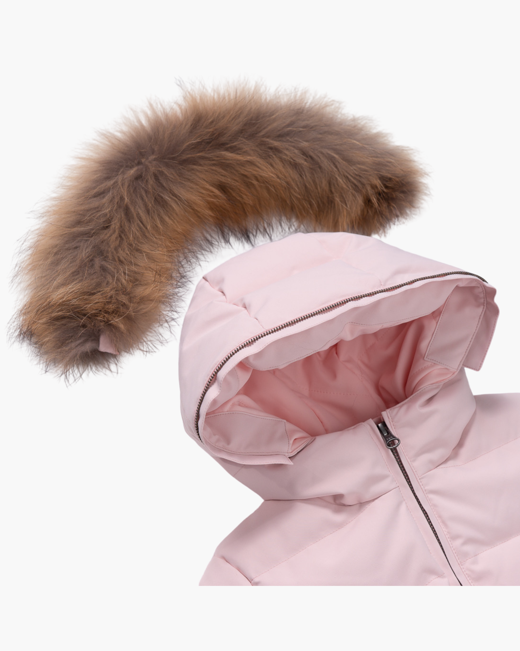 Alba Pink Down Jacket for Girls