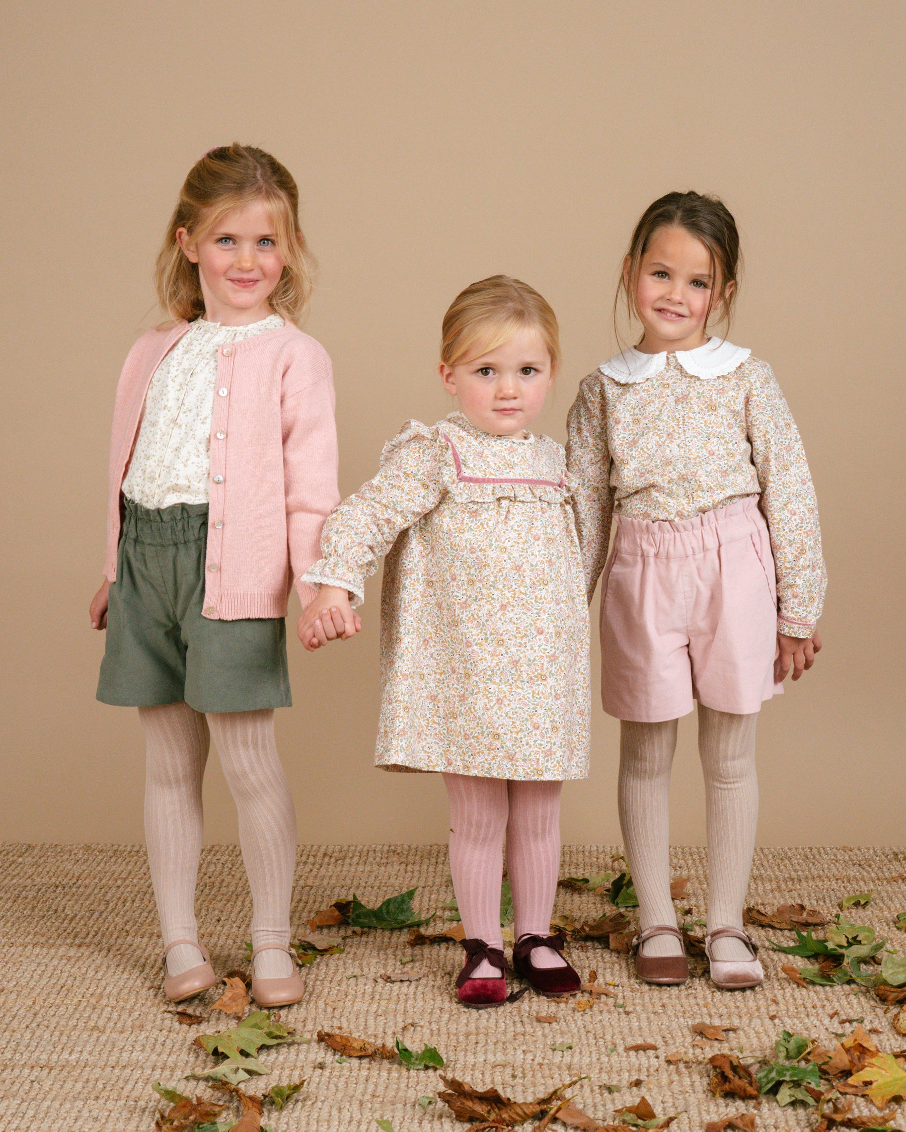 Freesia Short Sweet Pink Babycord