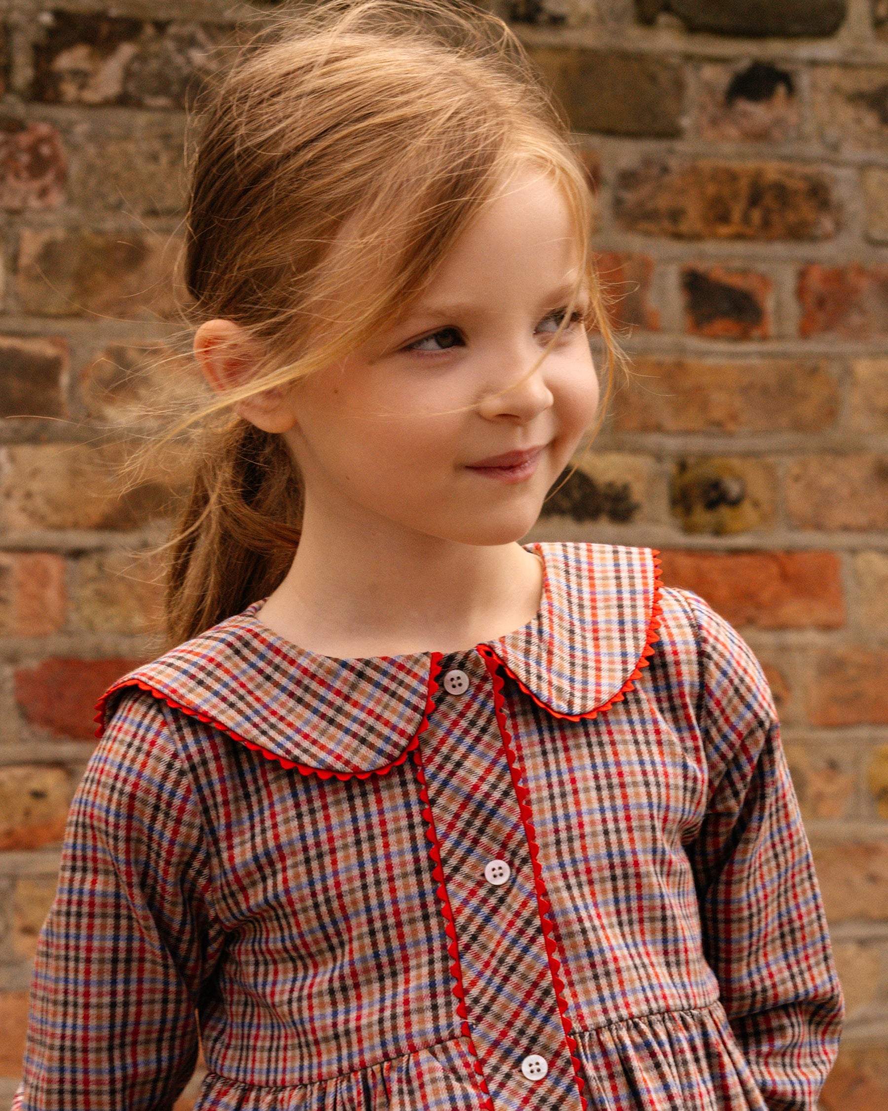 Daisy Dress Multico Check