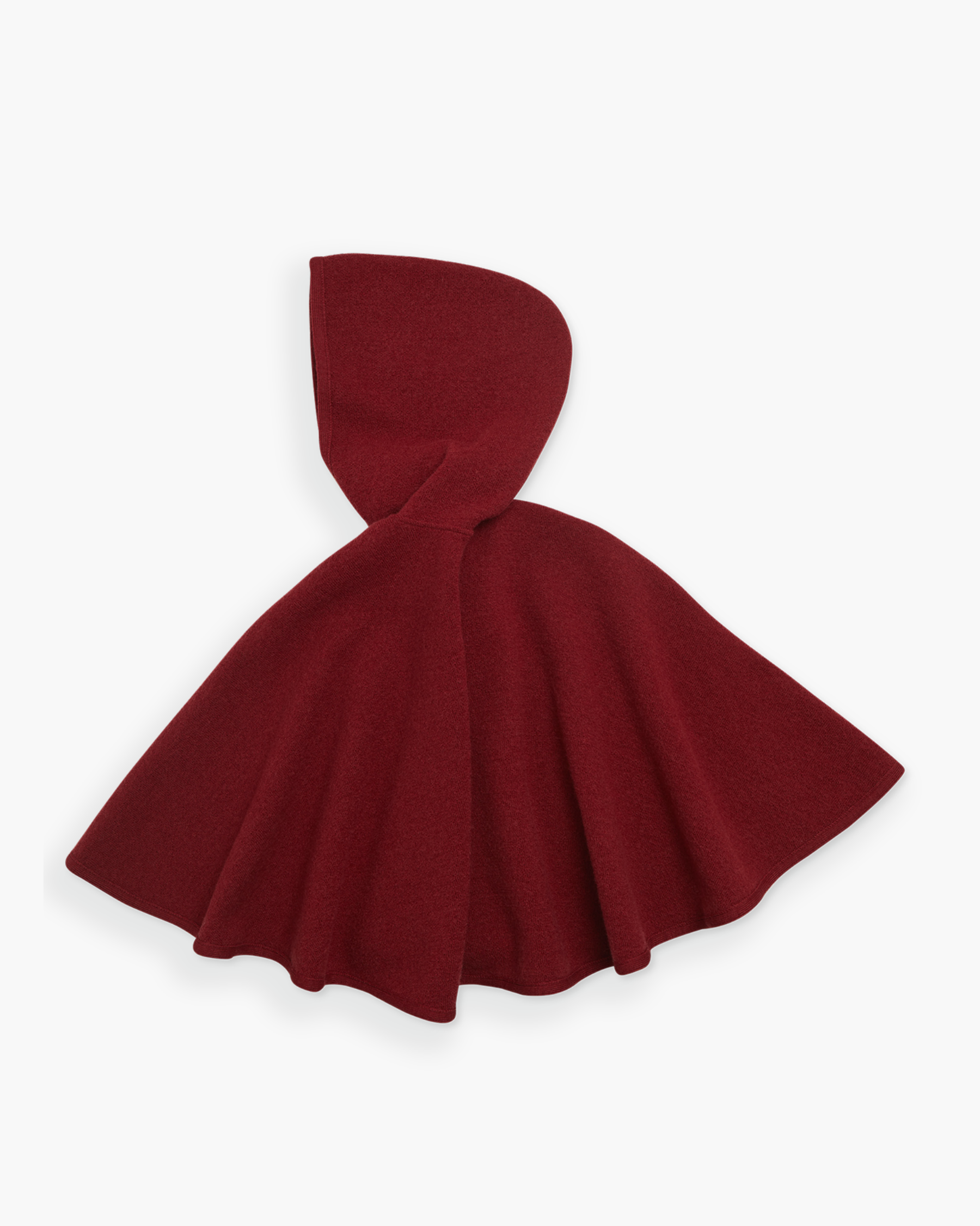 Hooded Cape Granate for girl