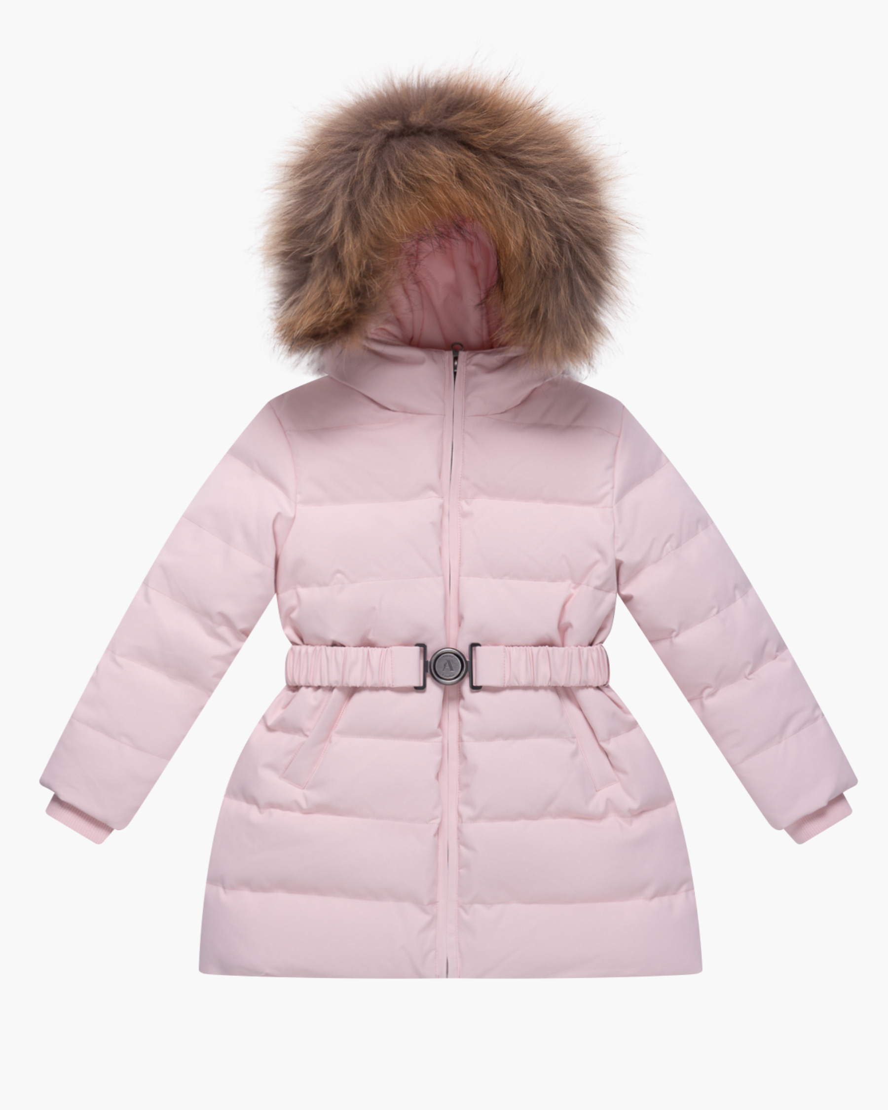 Alba Pink Down Jacket Timeless Luxury for Girls Amaia London