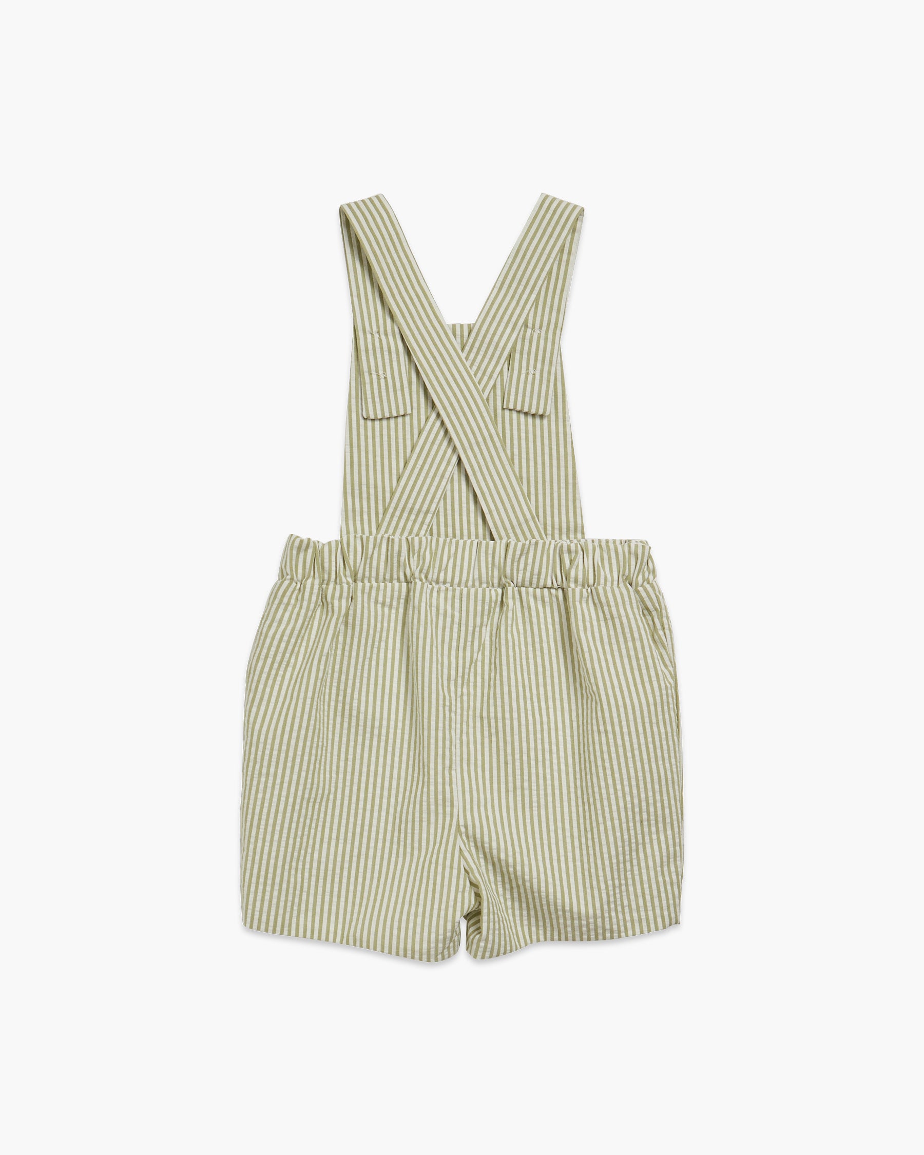 albert dungaree khaki stripe