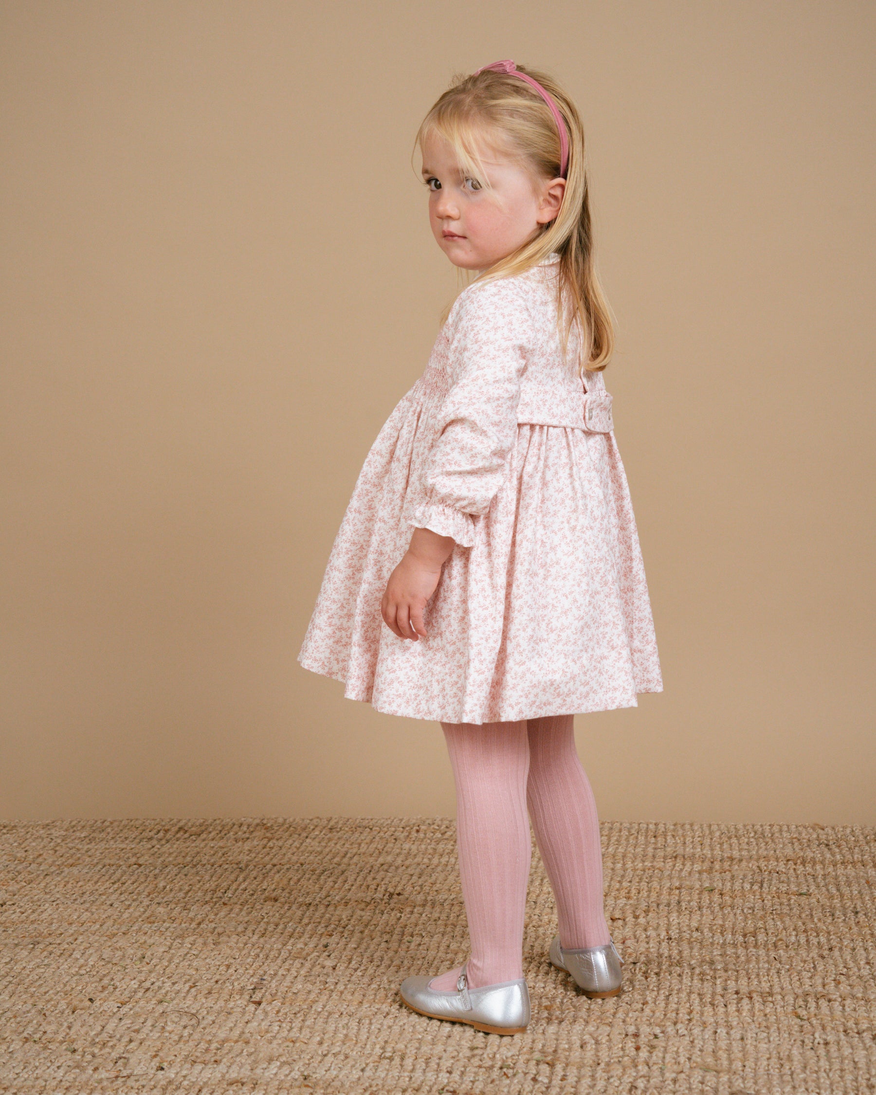 Shirley Dress Pink Minifloral