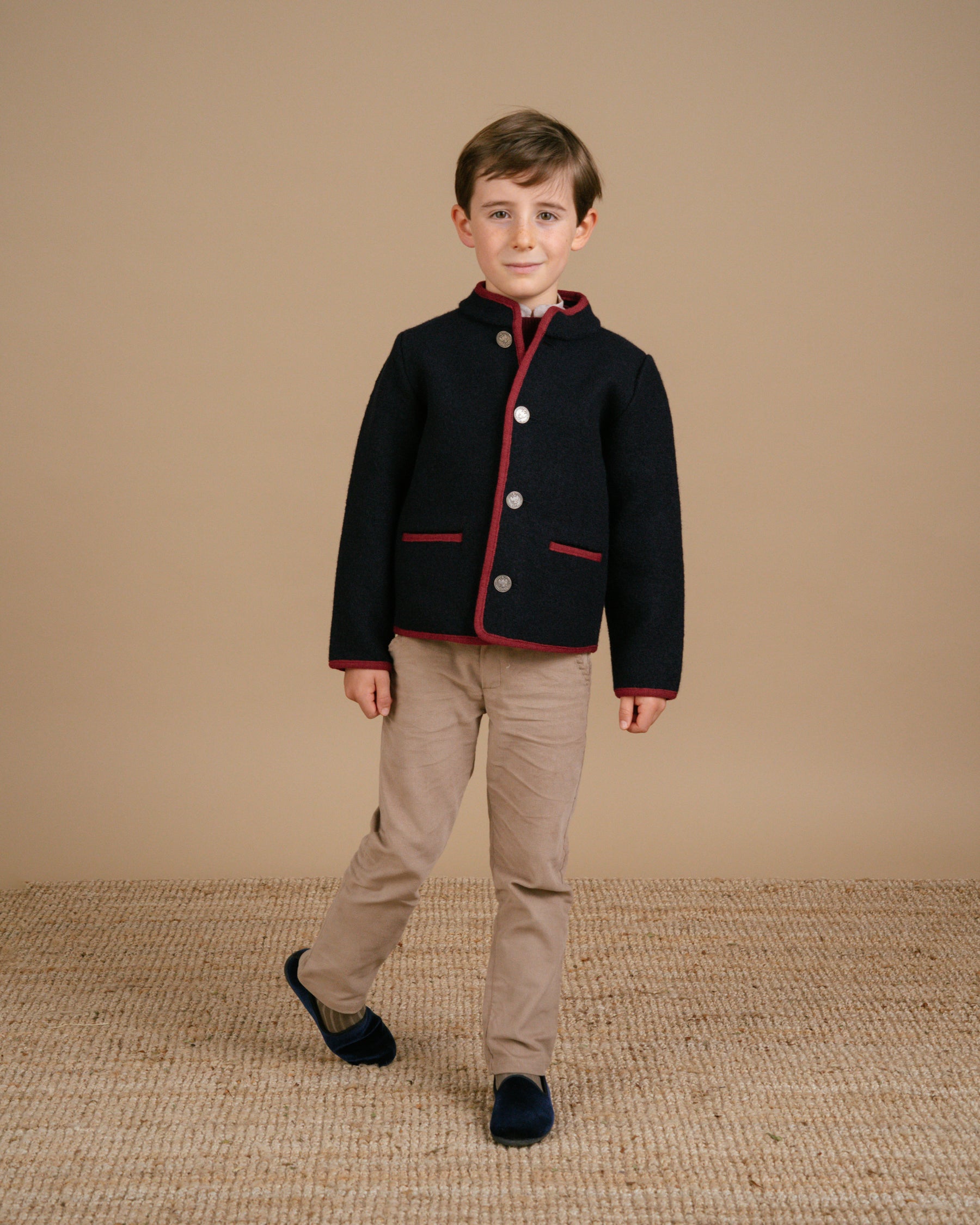 Austrian Wool Jacket Navy