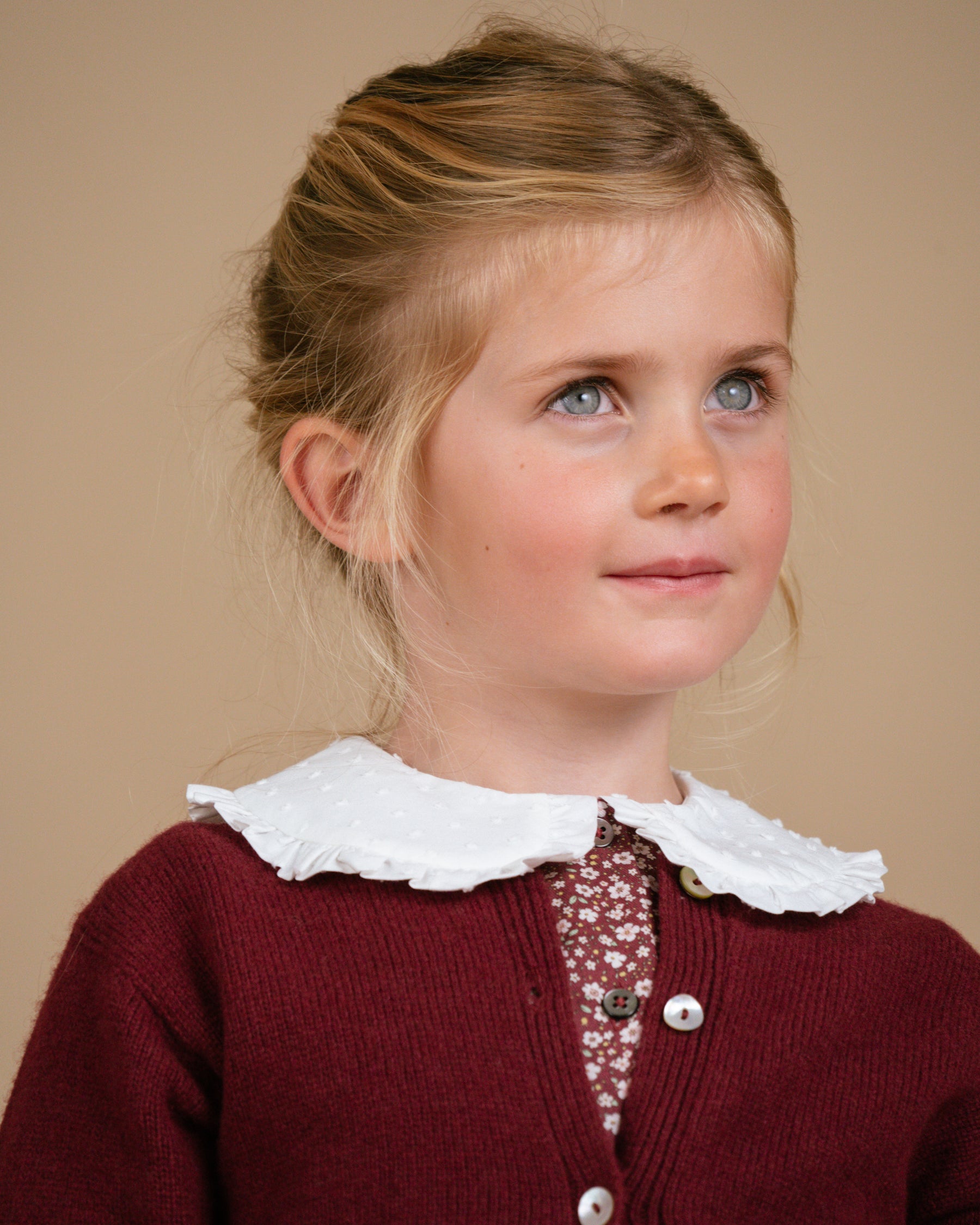 Gaya Blouse Burgundy Floral