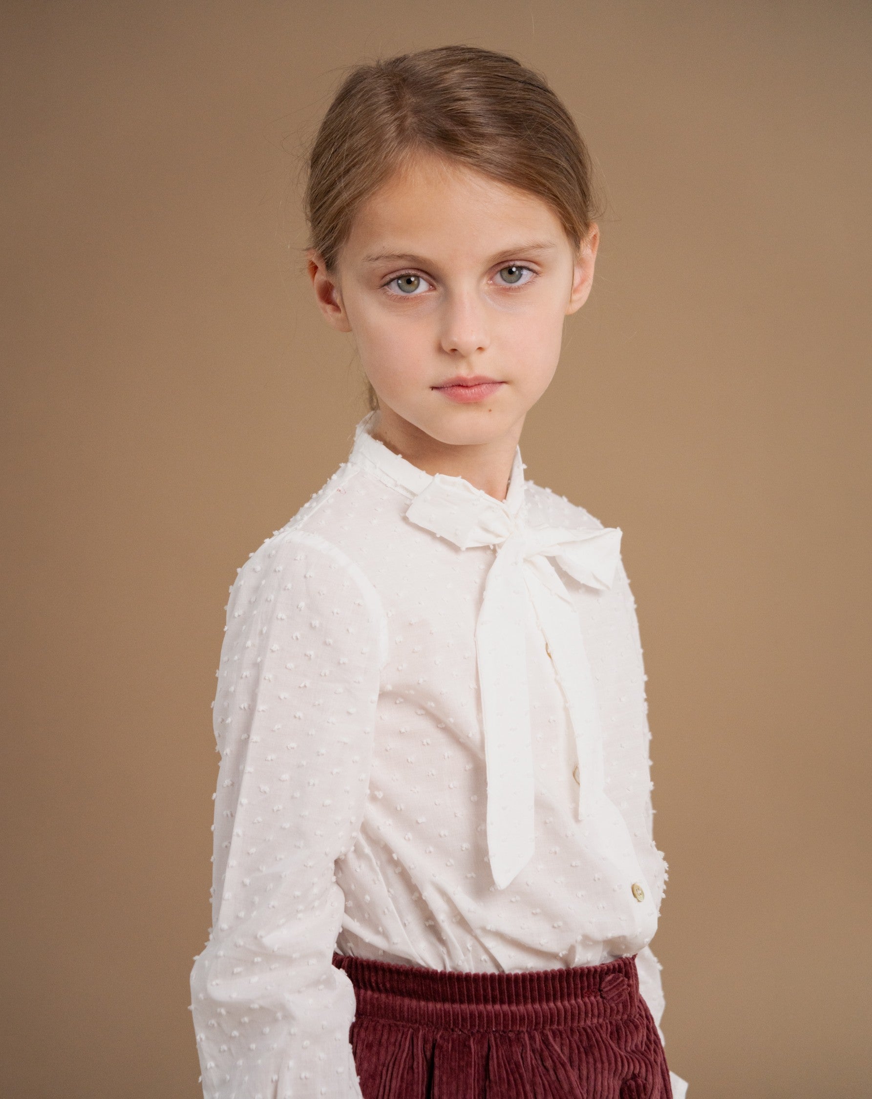 Amaia Blouse White Plumetis