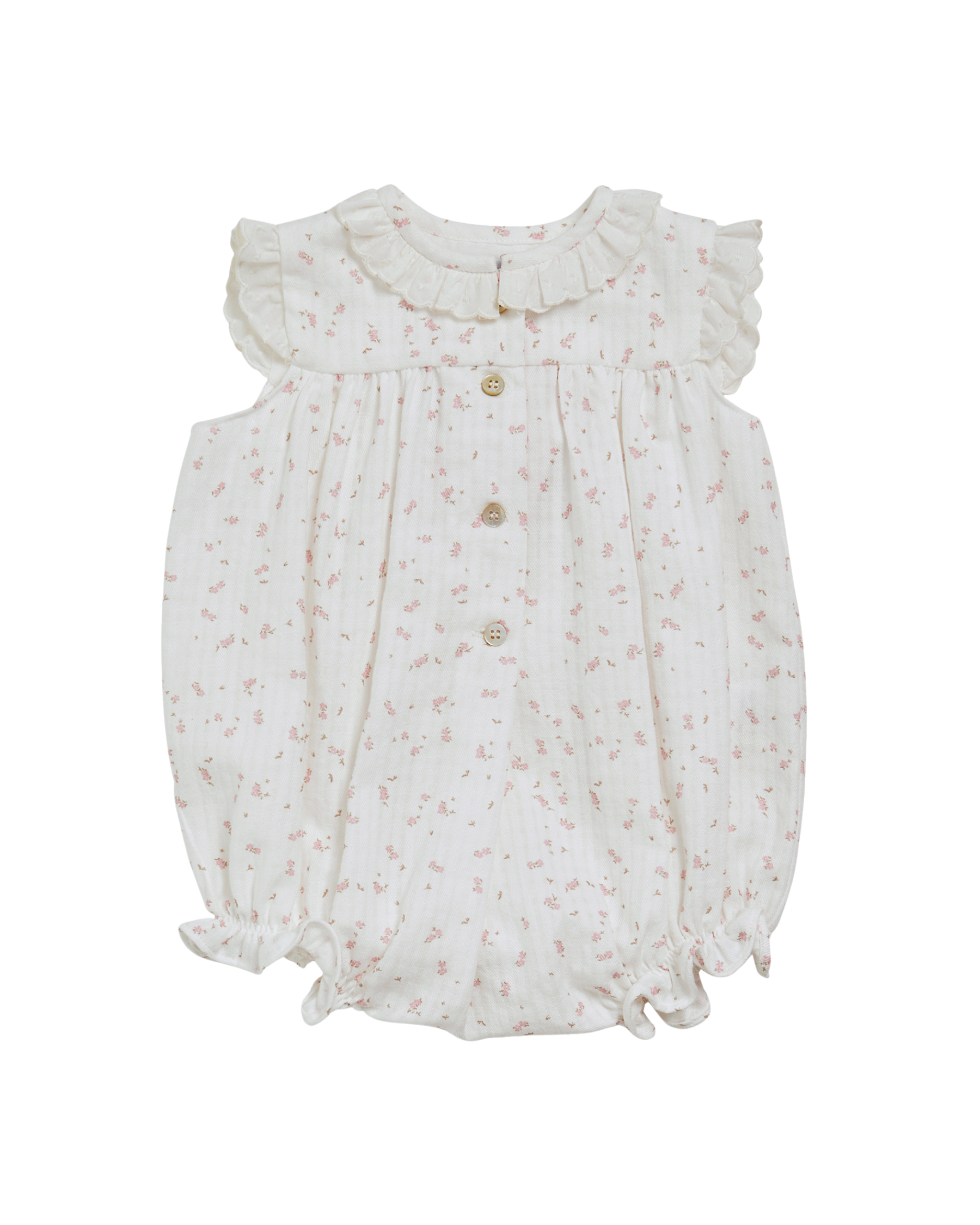 Arabelle Romper Jacquard Pink