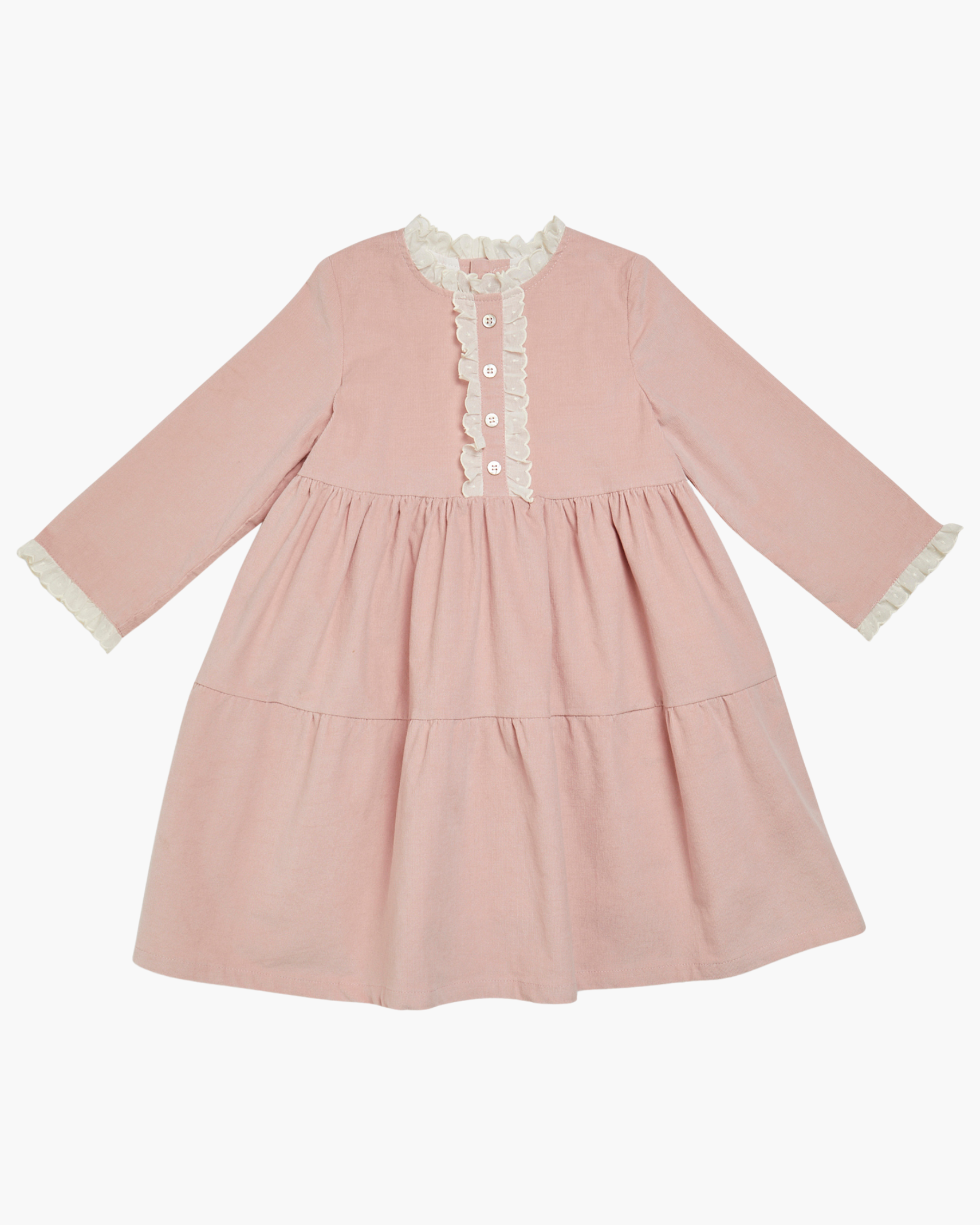 Ari Dress Sweet Pink Babycord