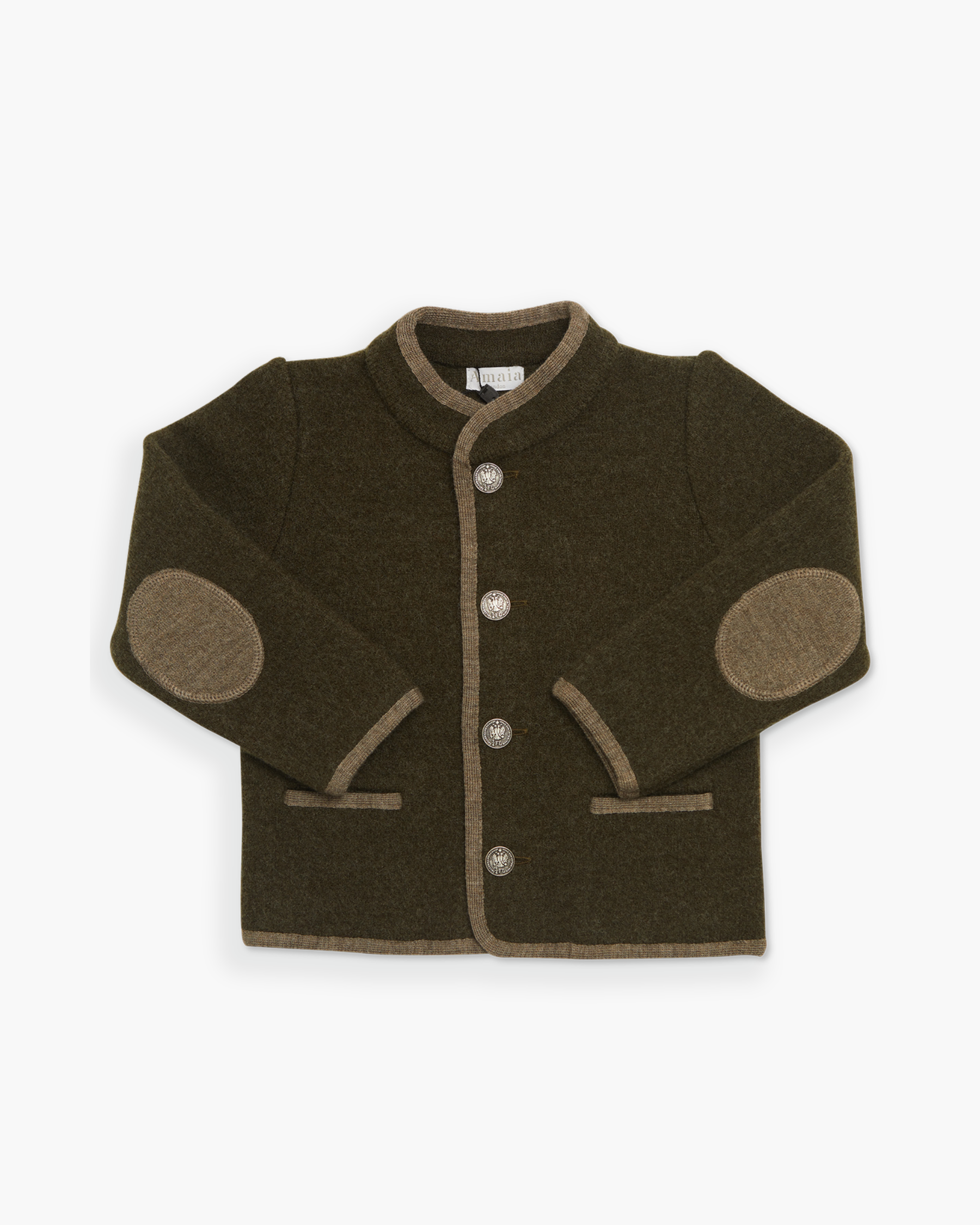Kids' Austrian Wool Jacket Moss