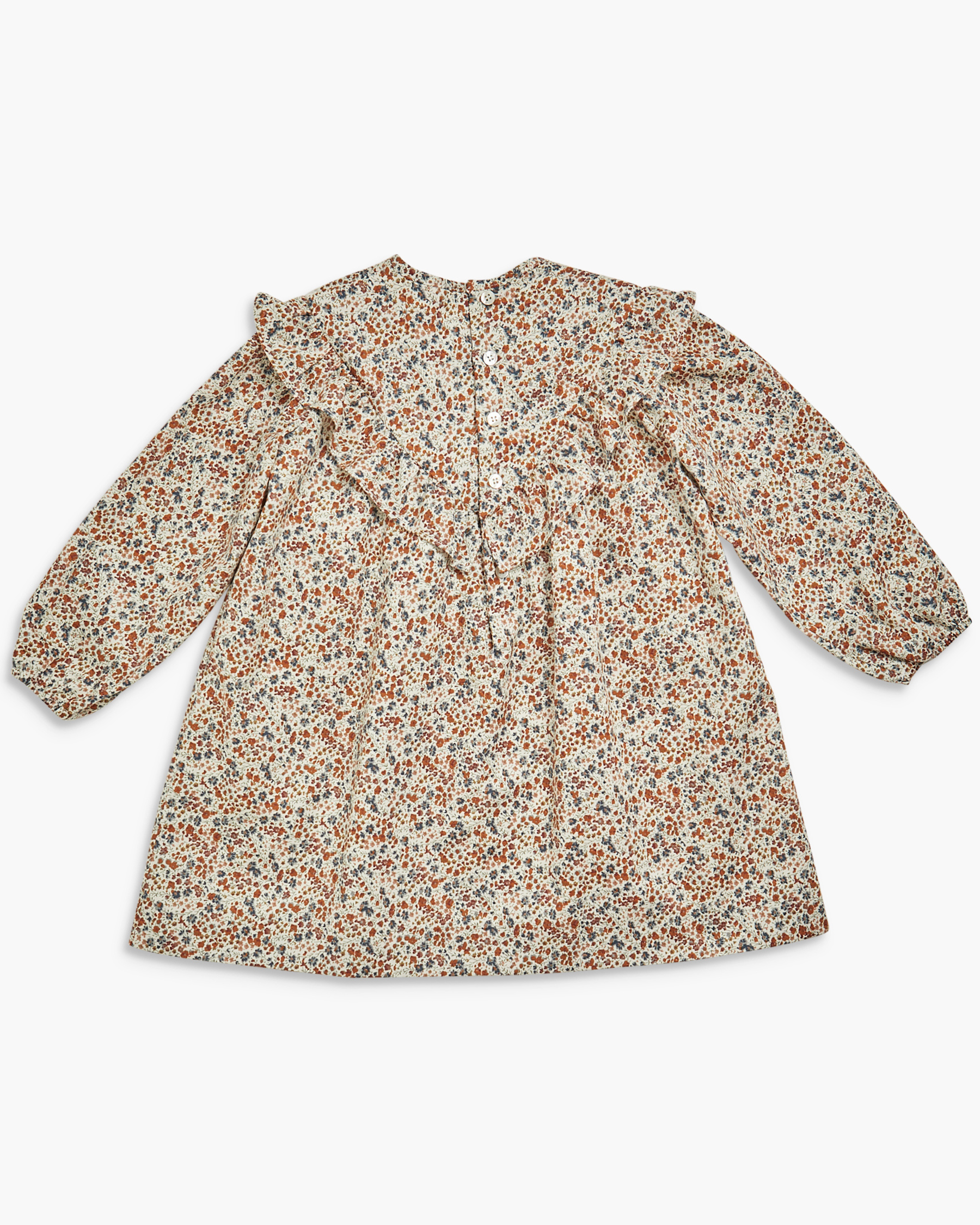 Avie Dress Brown/Blue Liberty