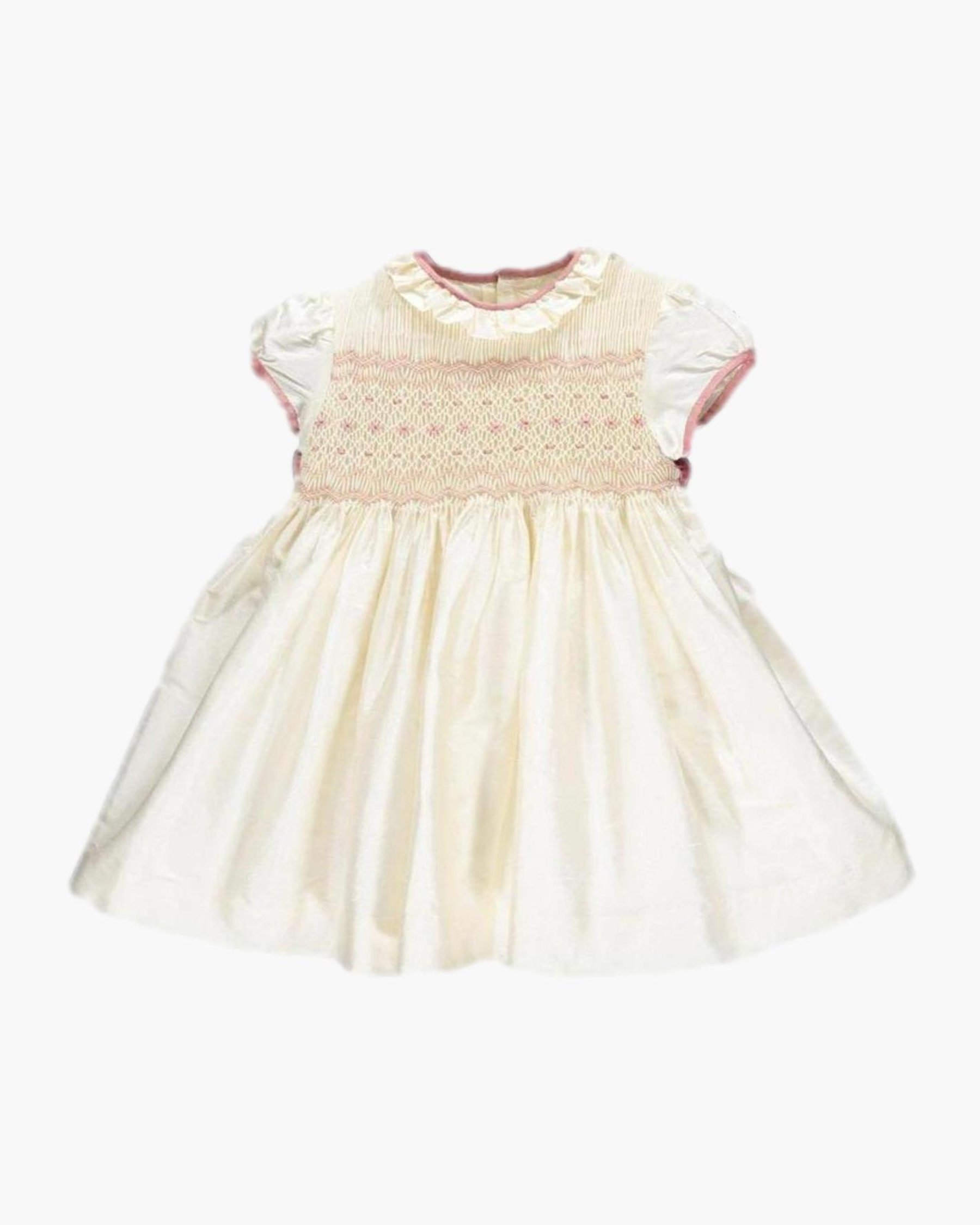 Beatrice Silk Dress Pink