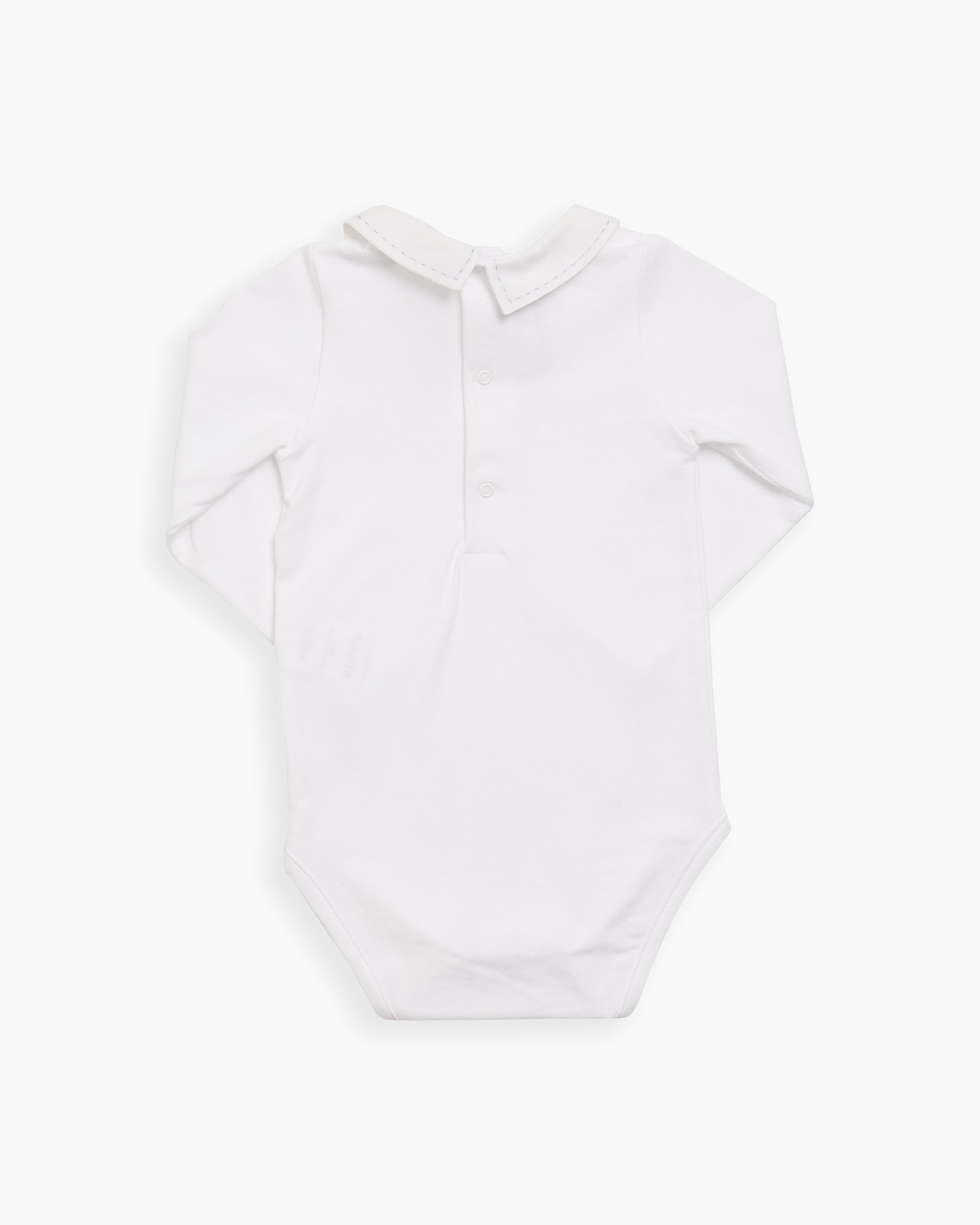 Bodysuit Blue Embroidery