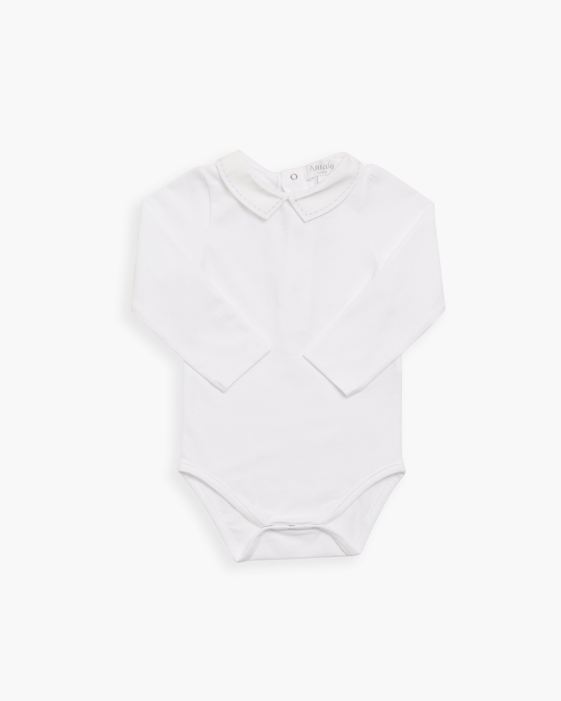 Bodysuit Blue Embroidery