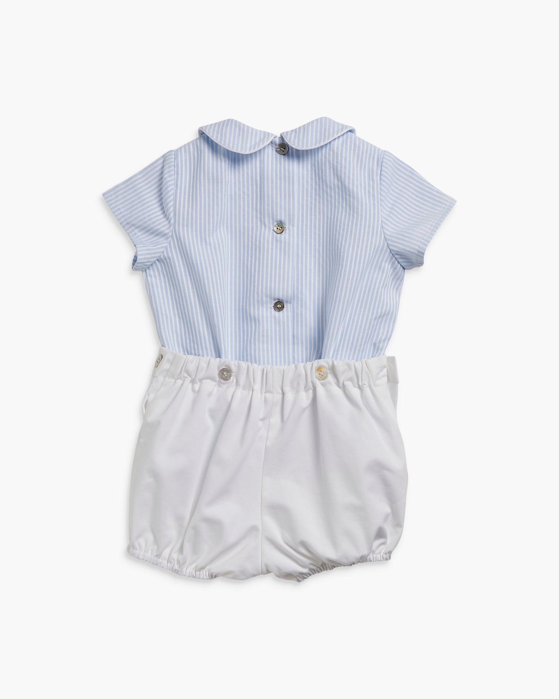 Boris Set Blue Pique