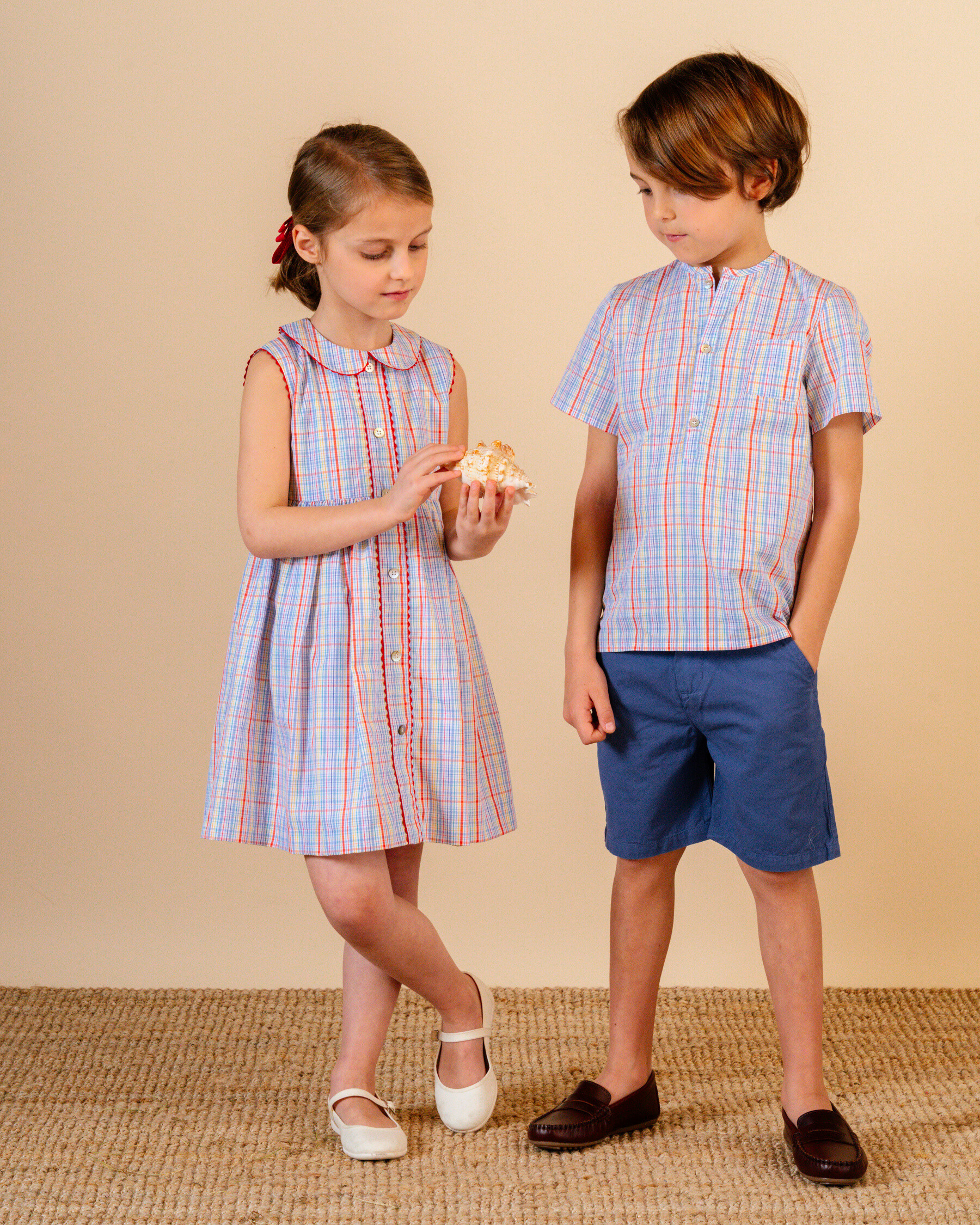 Edgar Short Bright Blue