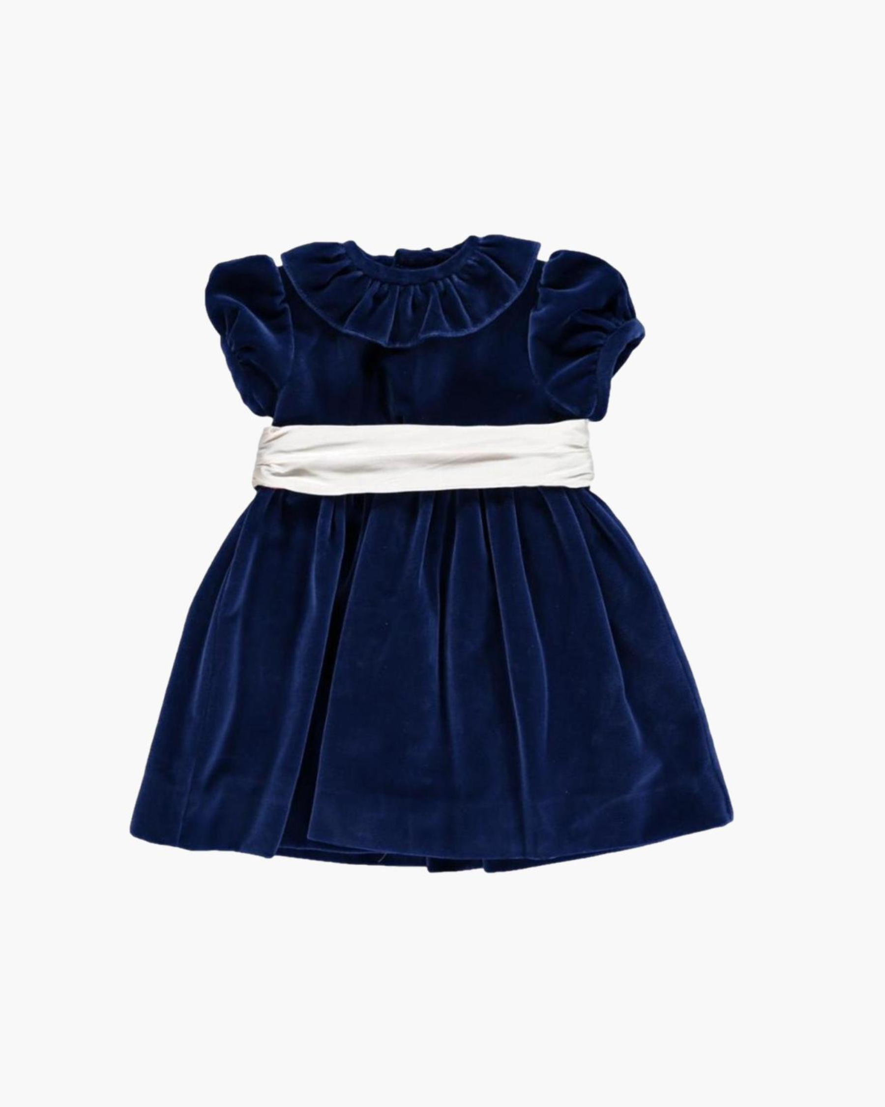 Chantal Dress Velvet Blue