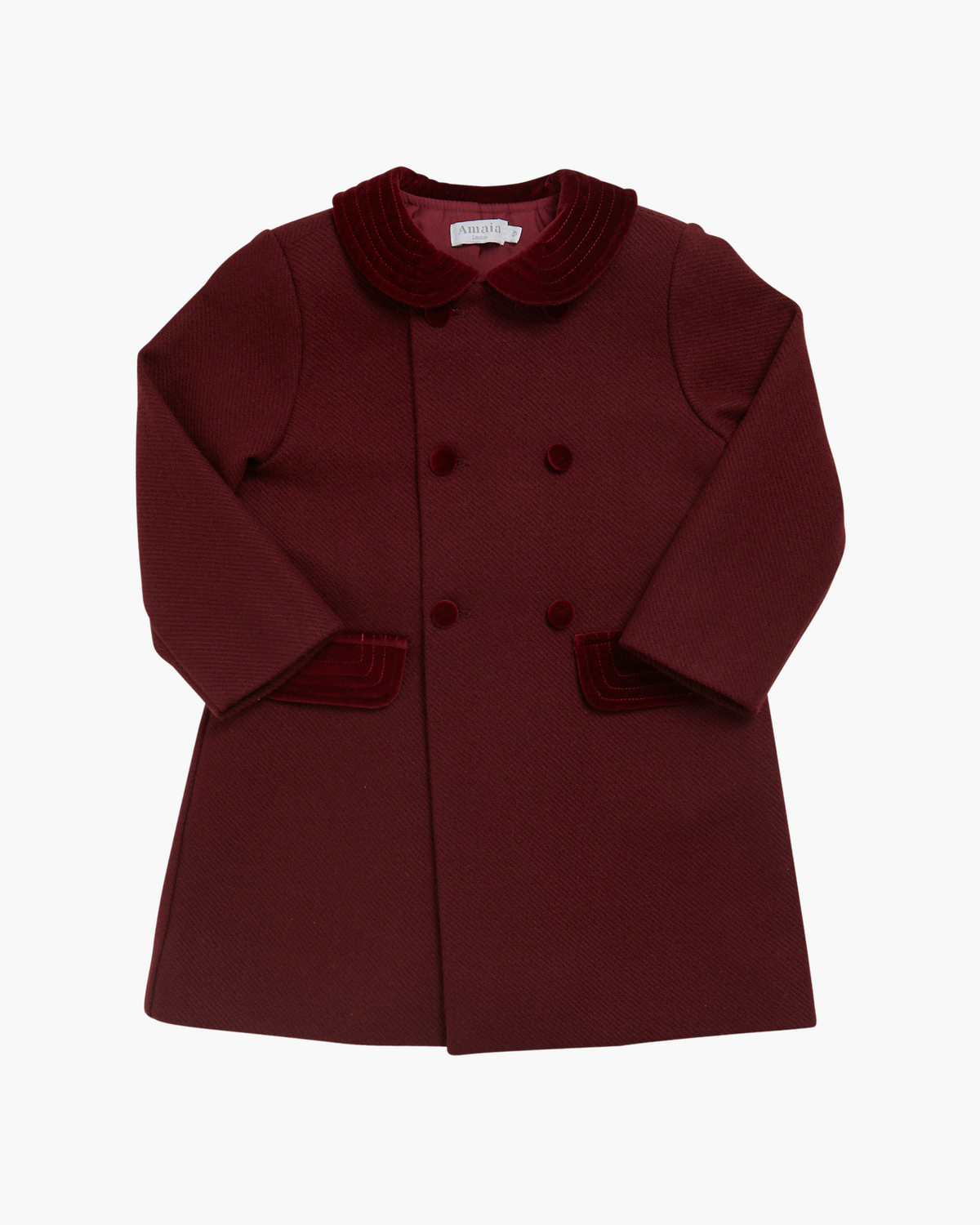 Classic Coat Burgundy