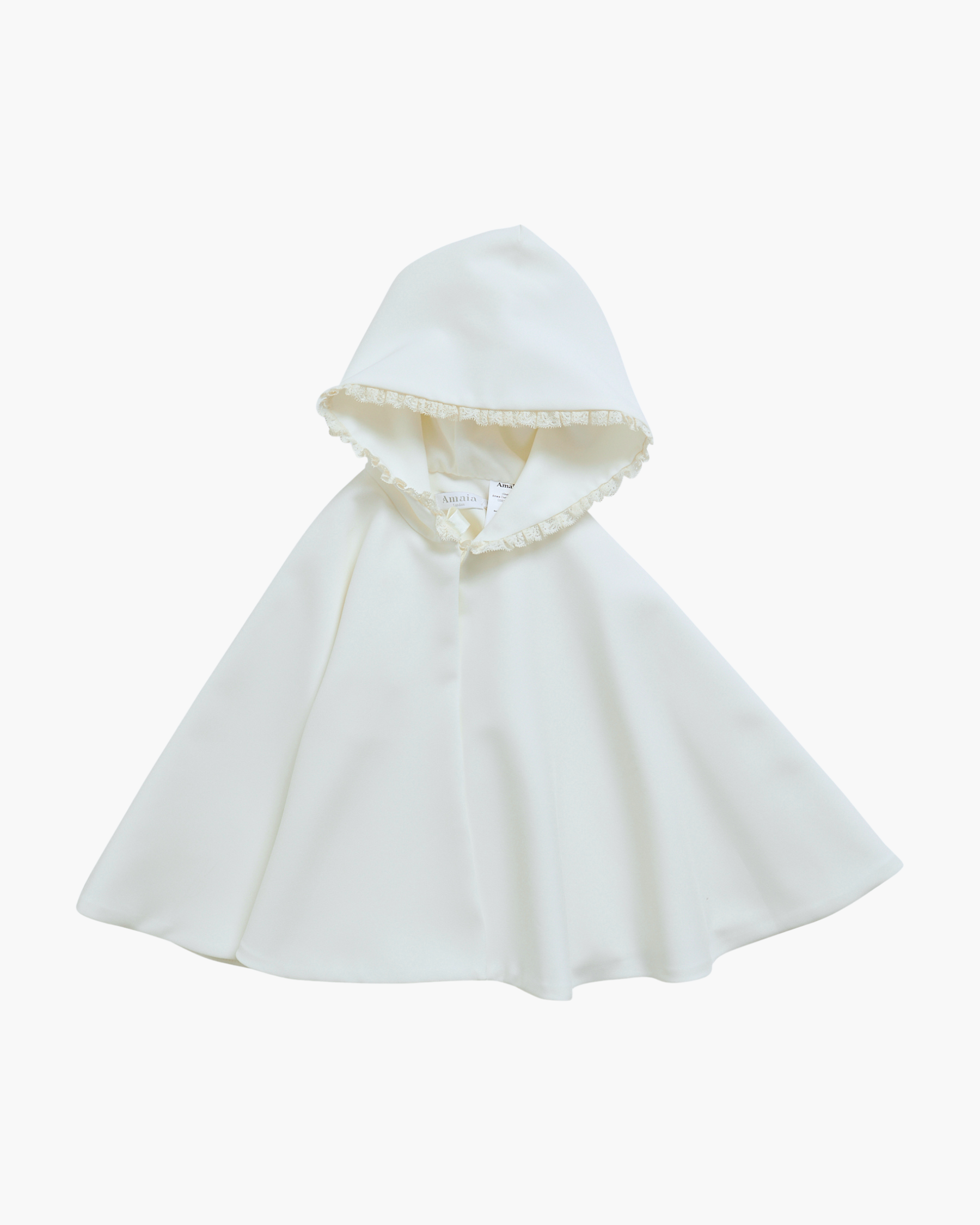 Crepe De Chine Cape Ivory