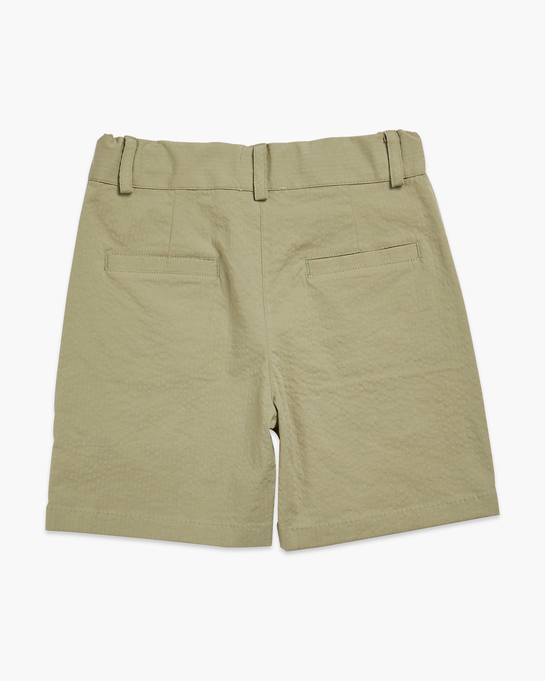 Edgar Short Khaki Seersucker