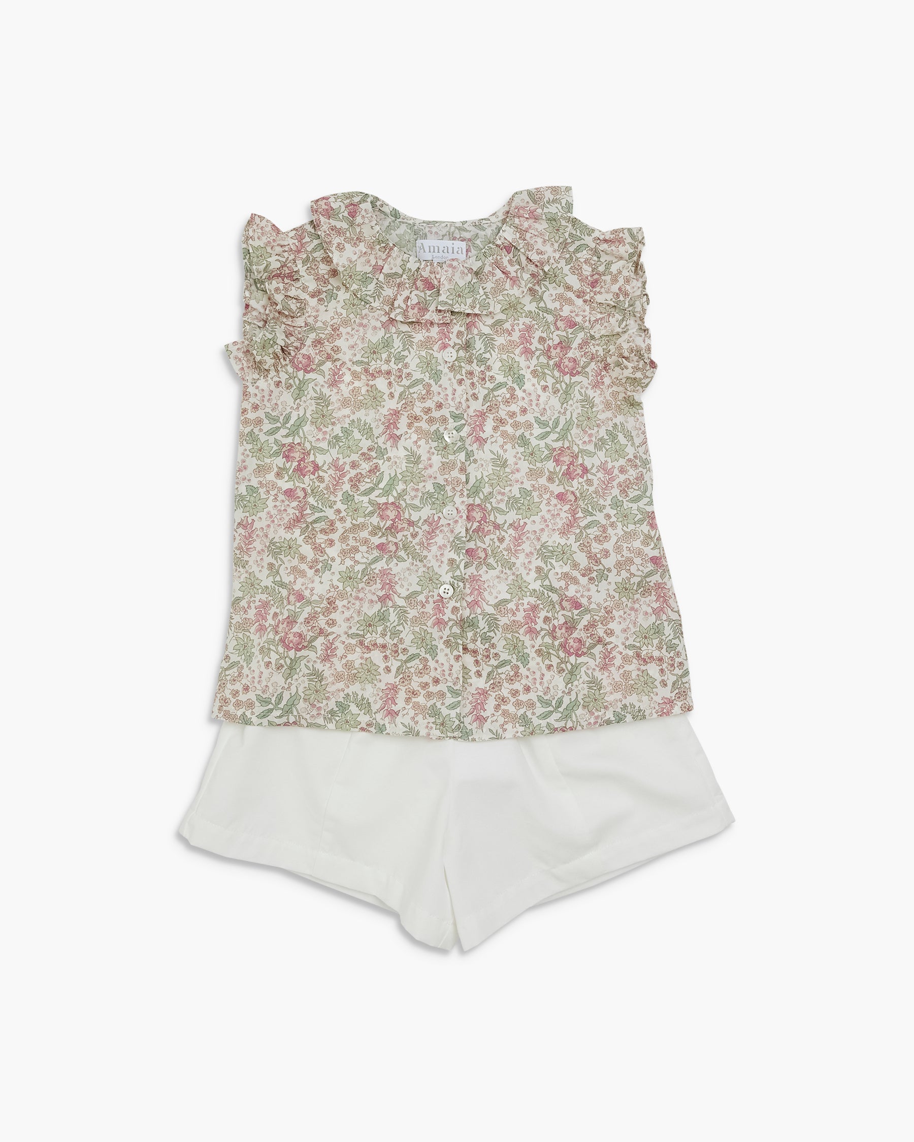 Elisa Short Off White Twill