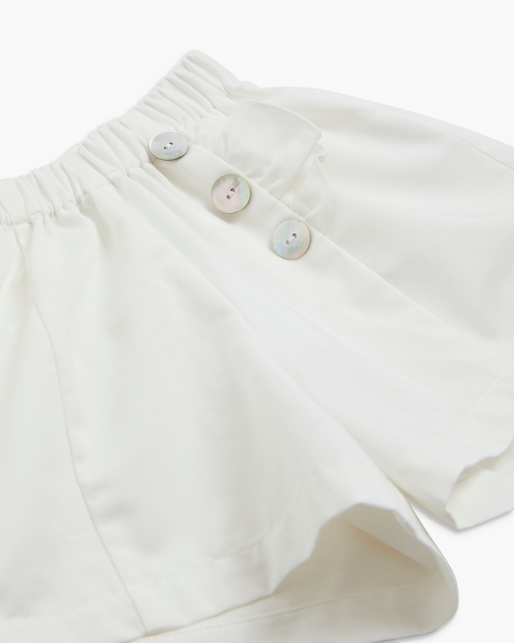 Elisa Short Off White Twill