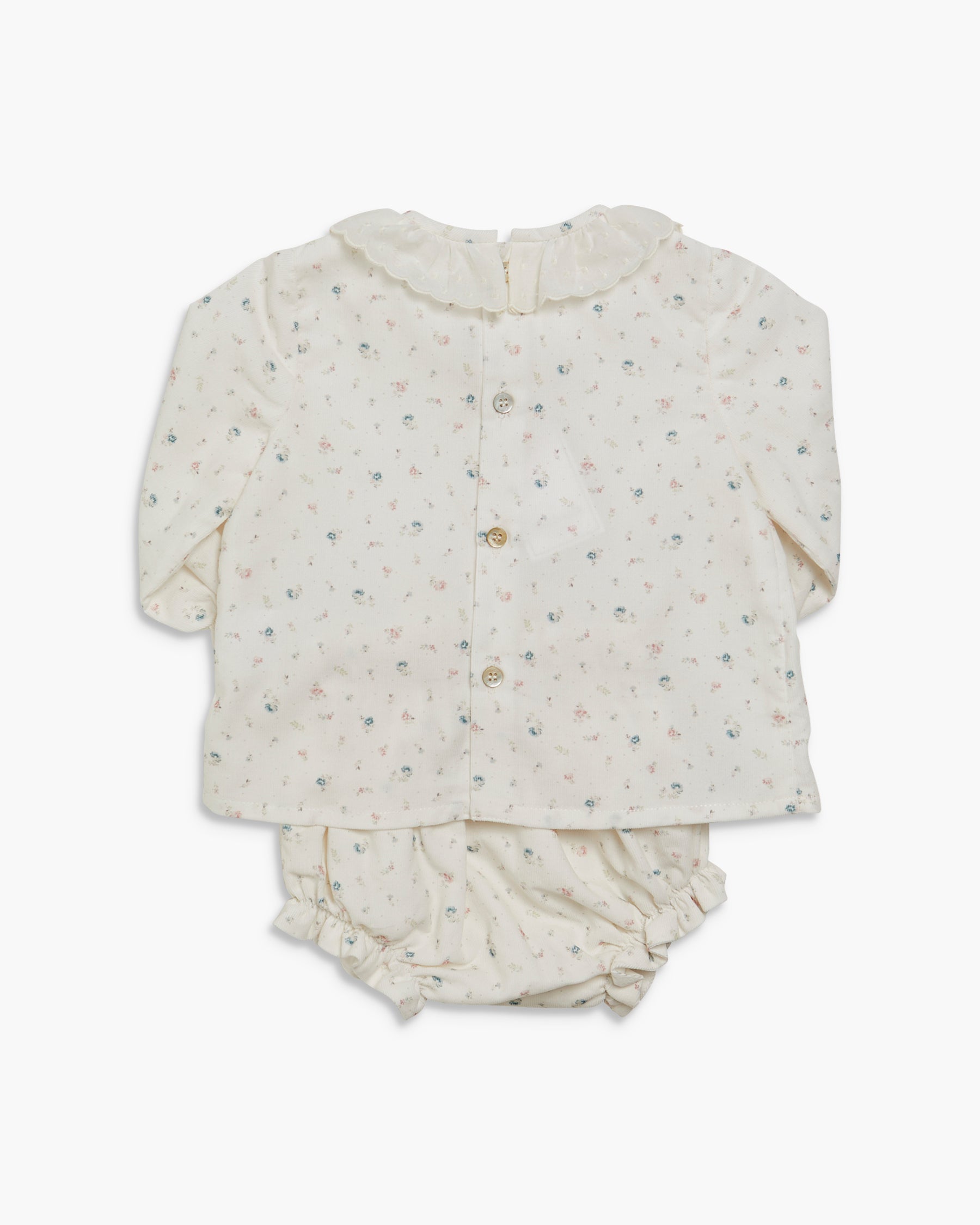 Elodie Set Floral Print Corduroy