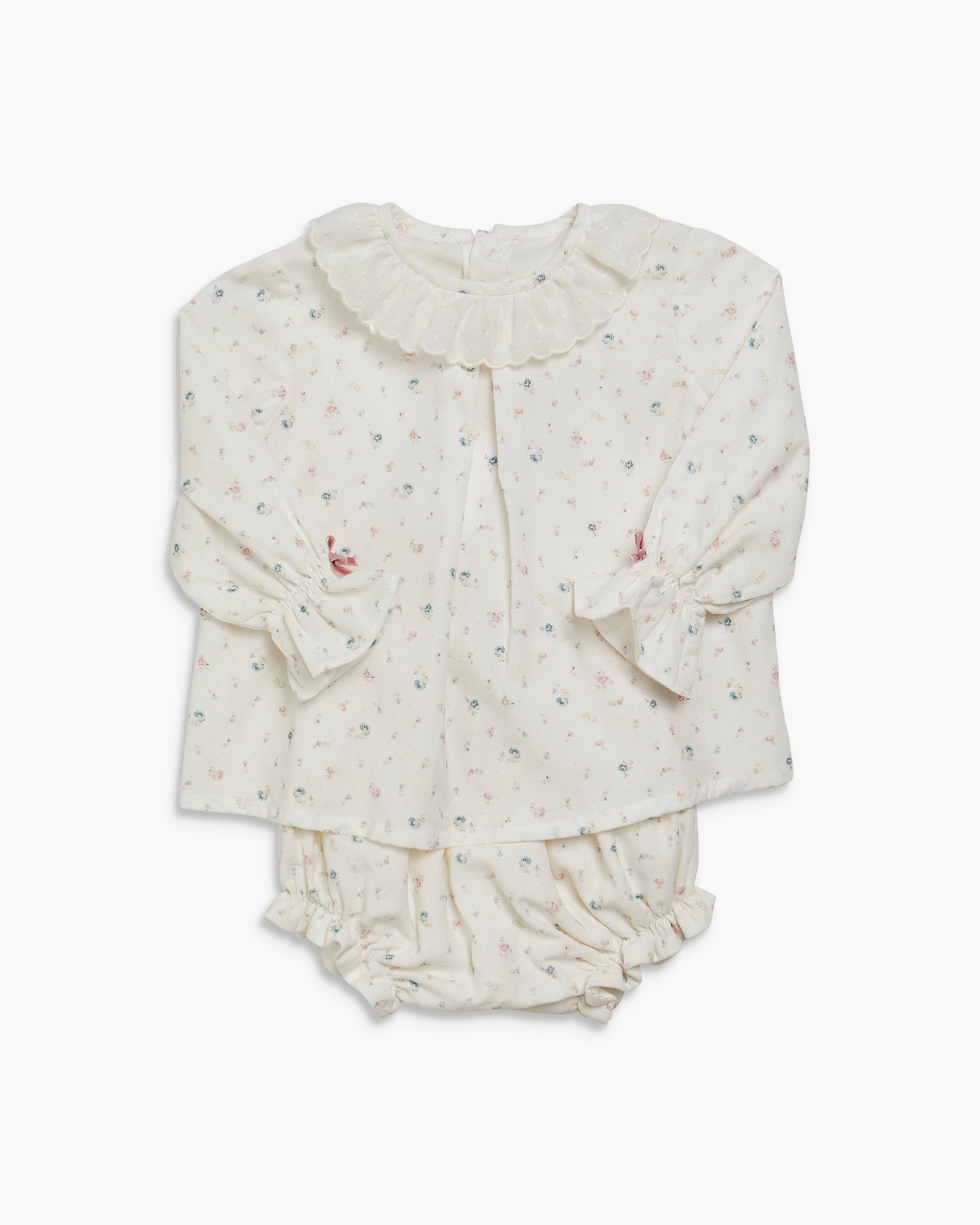 Elodie Set Floral Print Corduroy