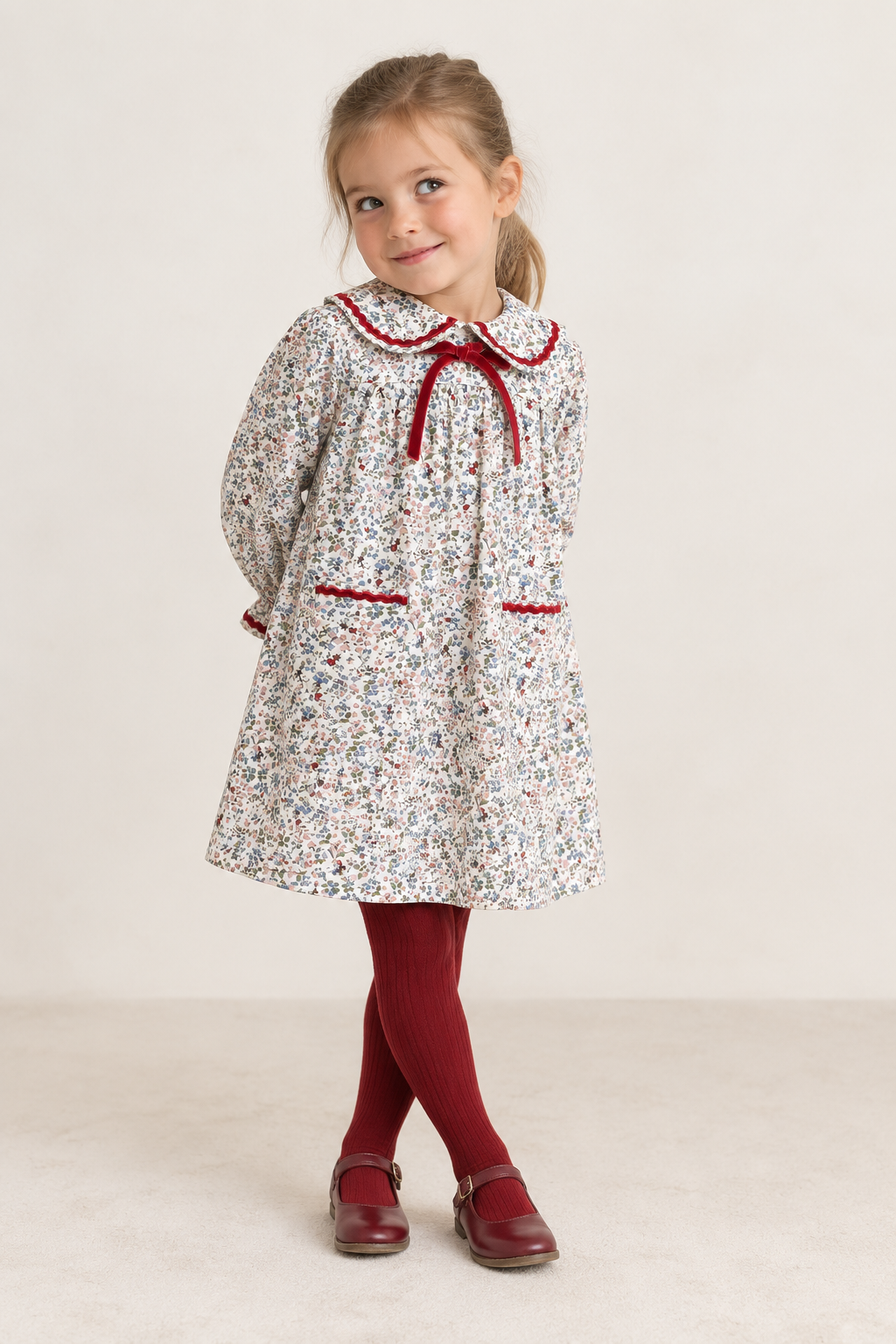 Leela Dress Multico Minifloral