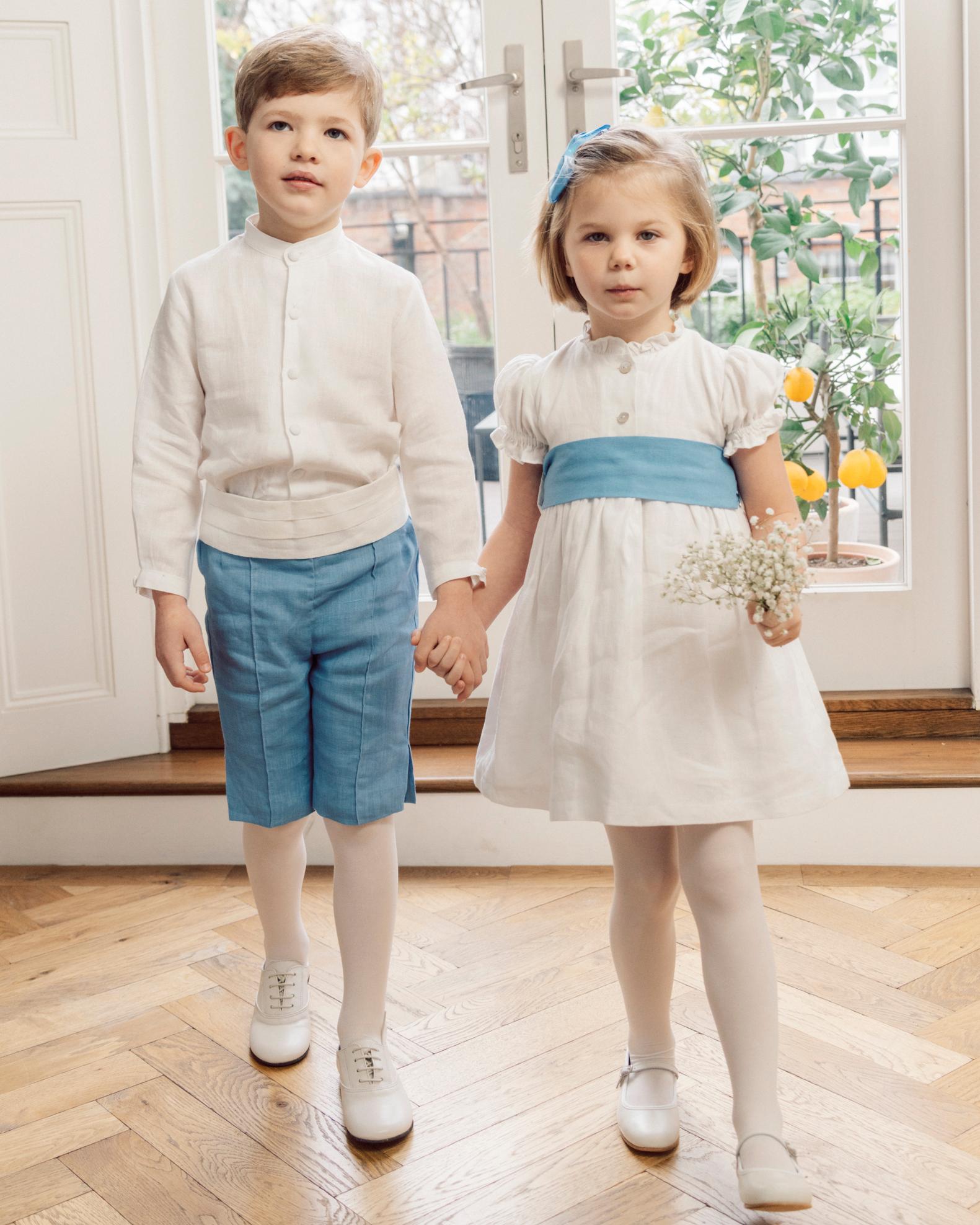 Ceremony outfit for girl and boy