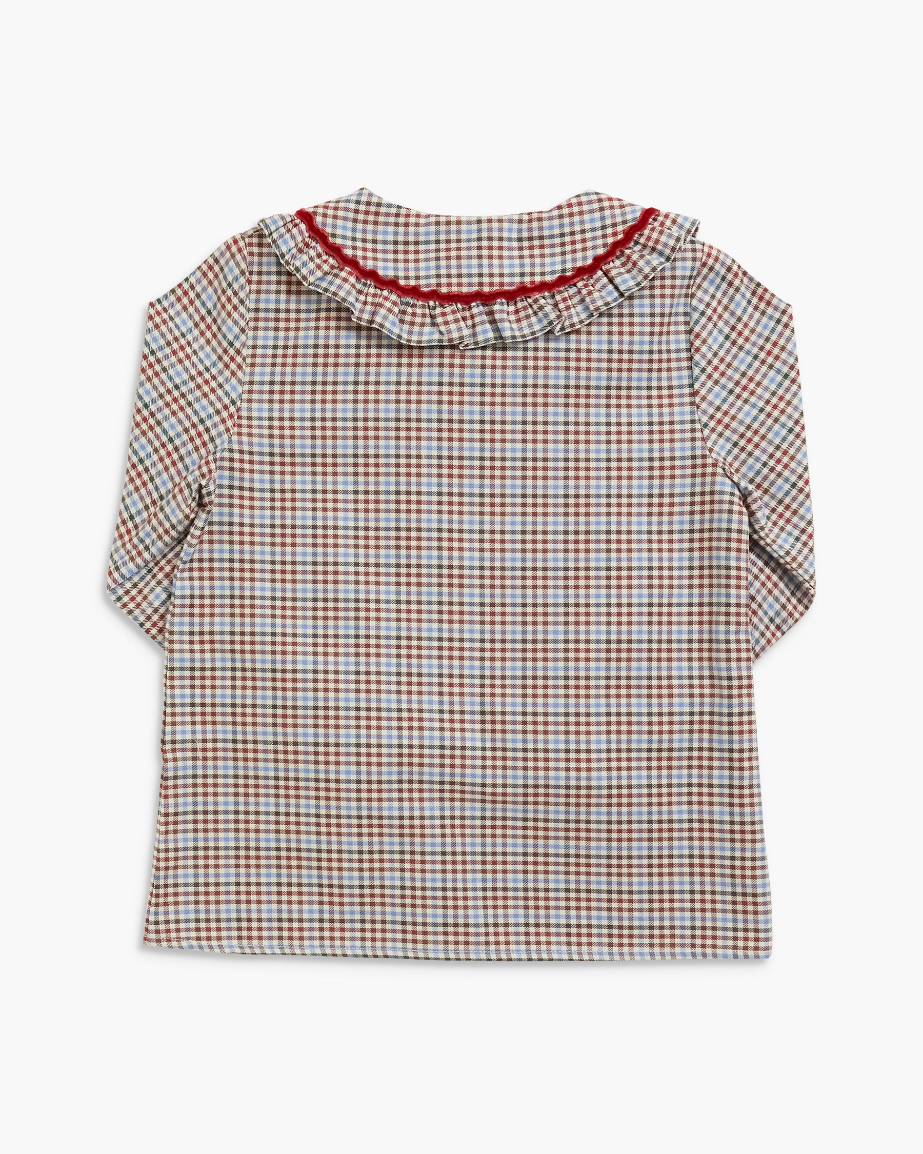 Grenelle Blouse Multico Check Twill