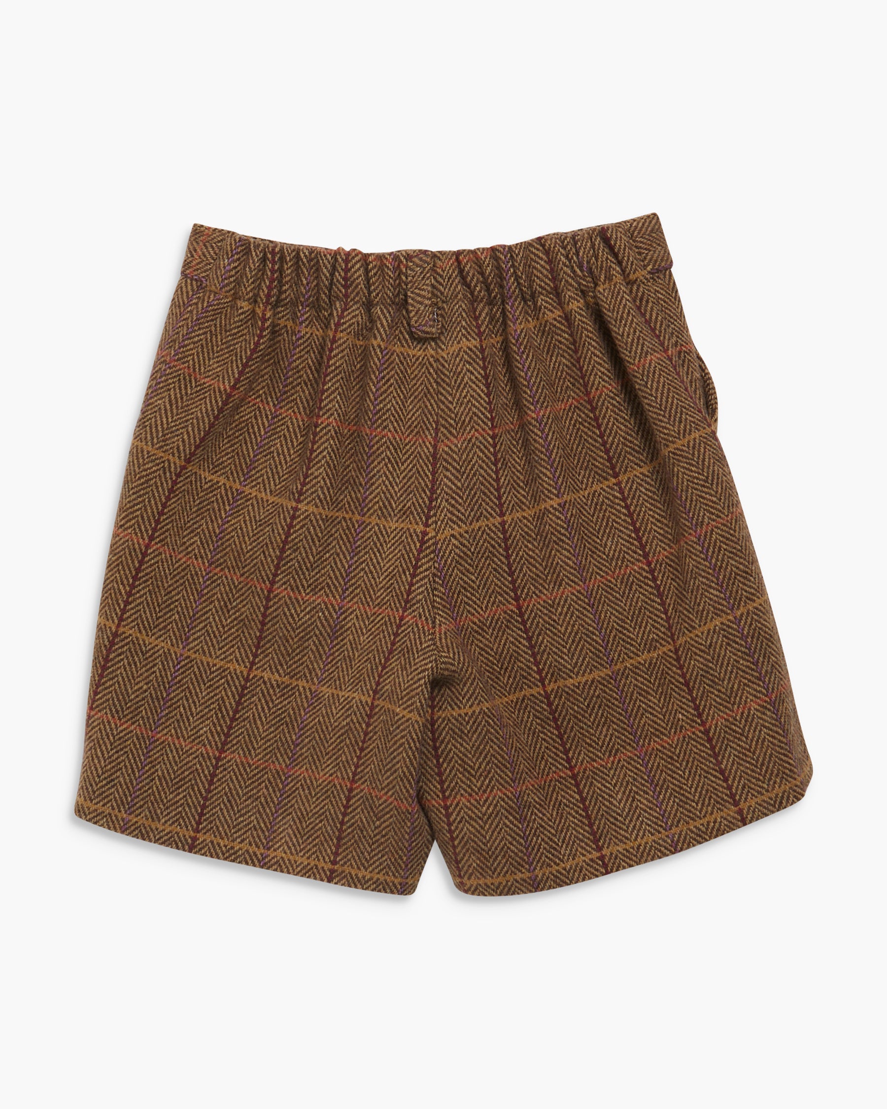 Gull Short Brown Tweed