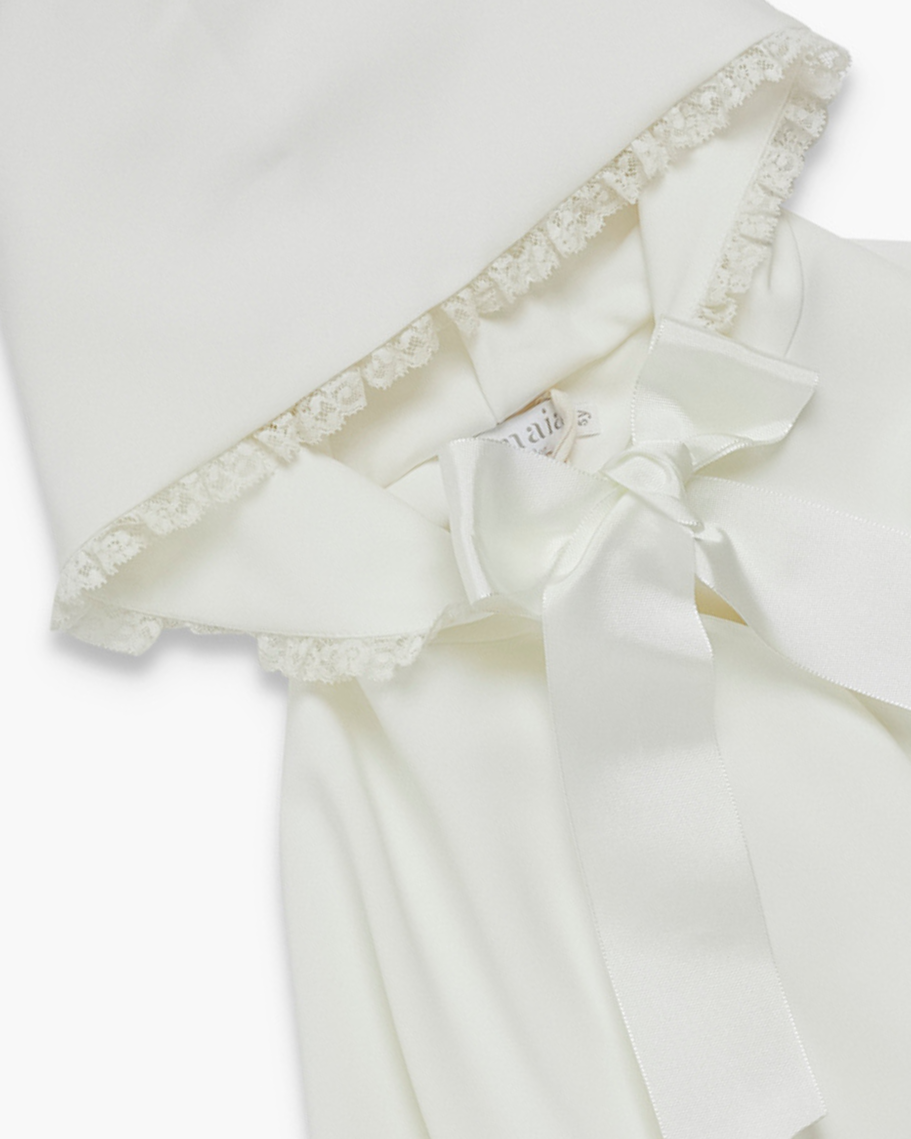 Crepe De Chine Cape Ivory