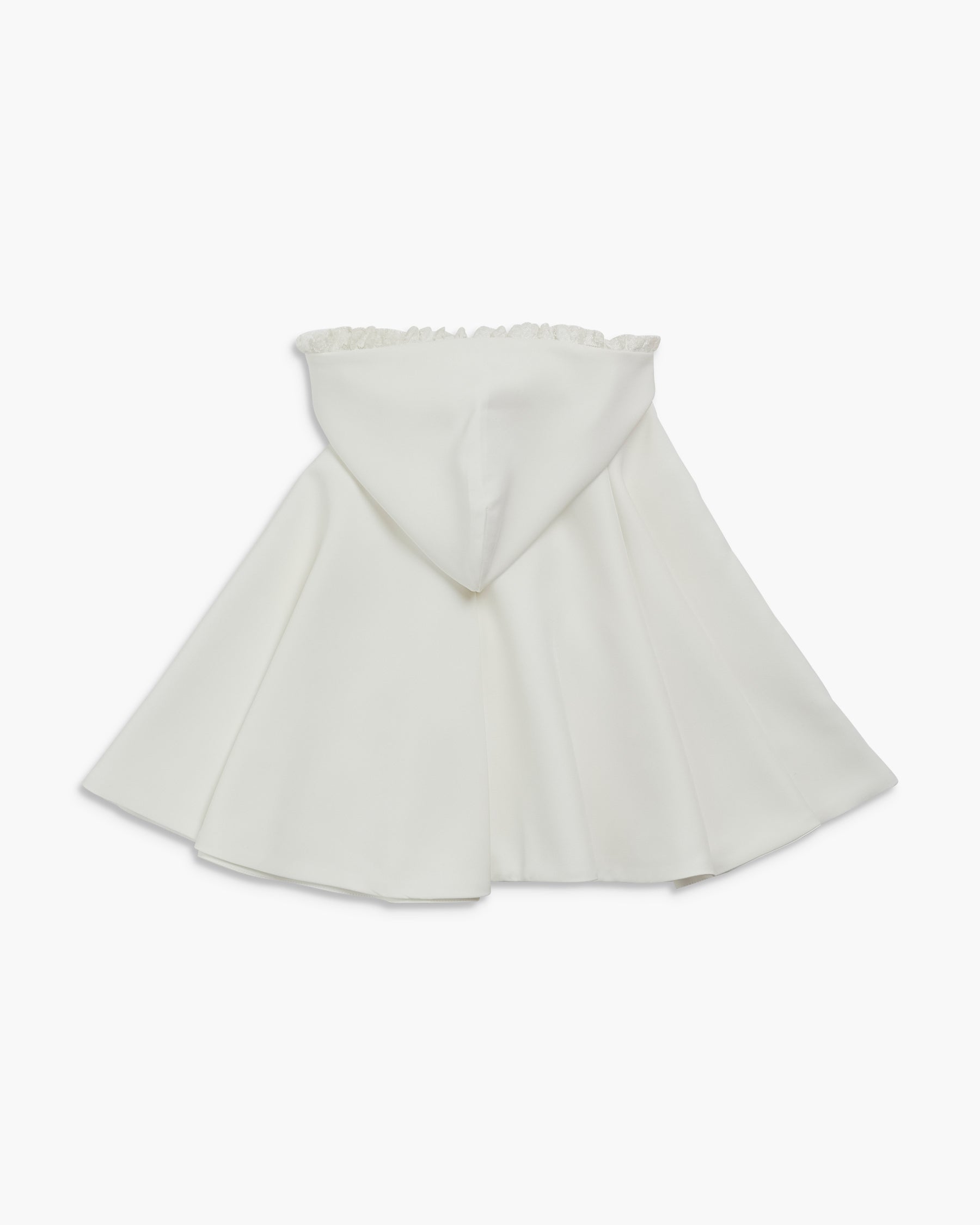 Crepe De Chine Cape Ivory