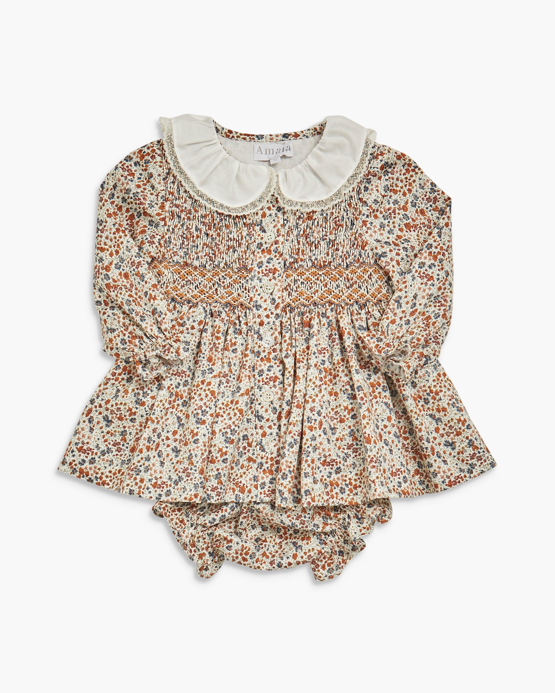 Jane Set Brown/Blue Liberty