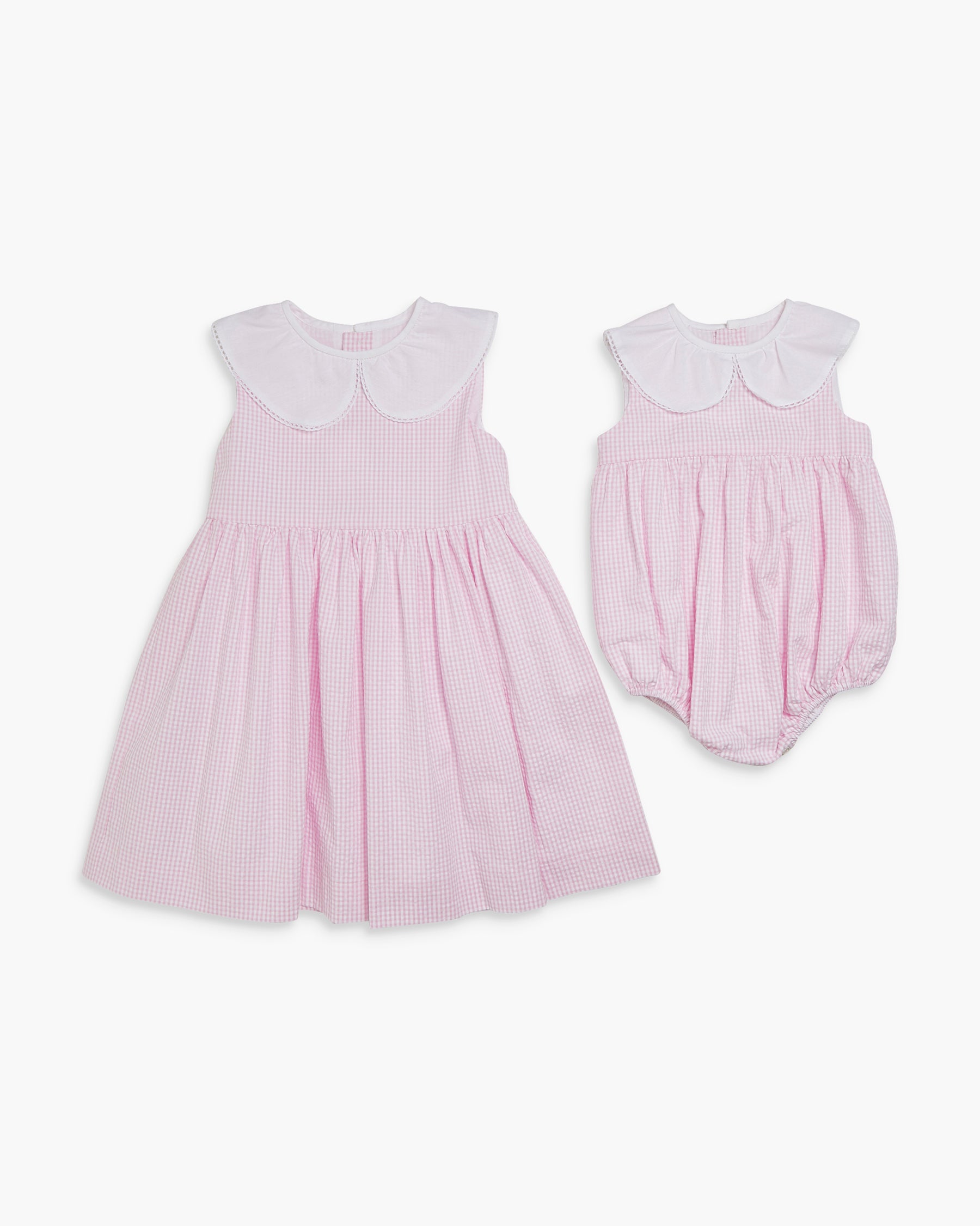 Laura Romper Pink Vichy