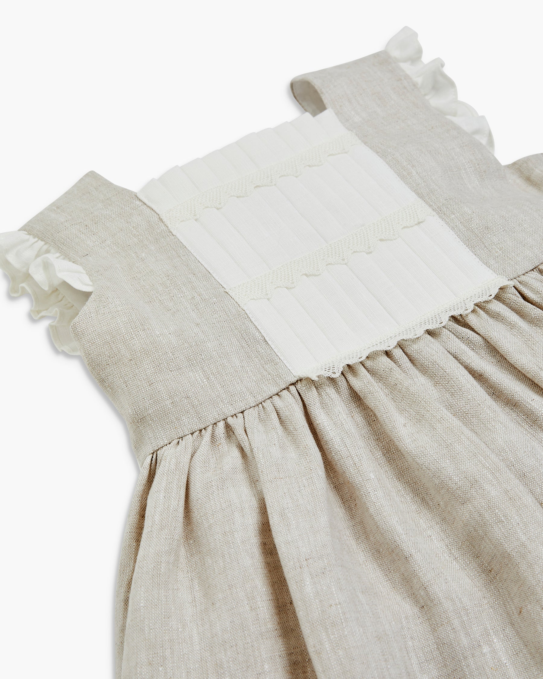 Lilly Dress Beige Linen