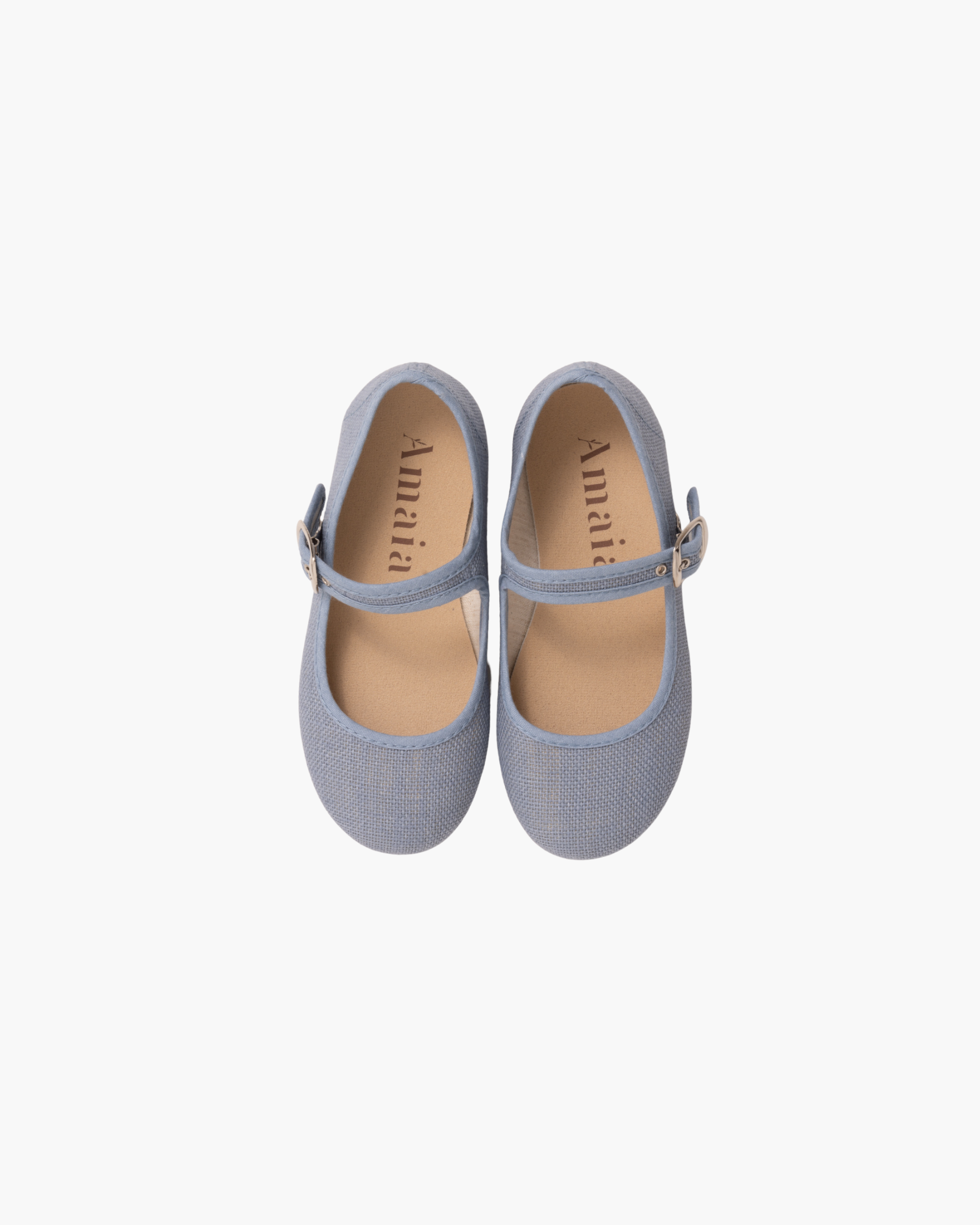 Linen Mary Jane Indigo