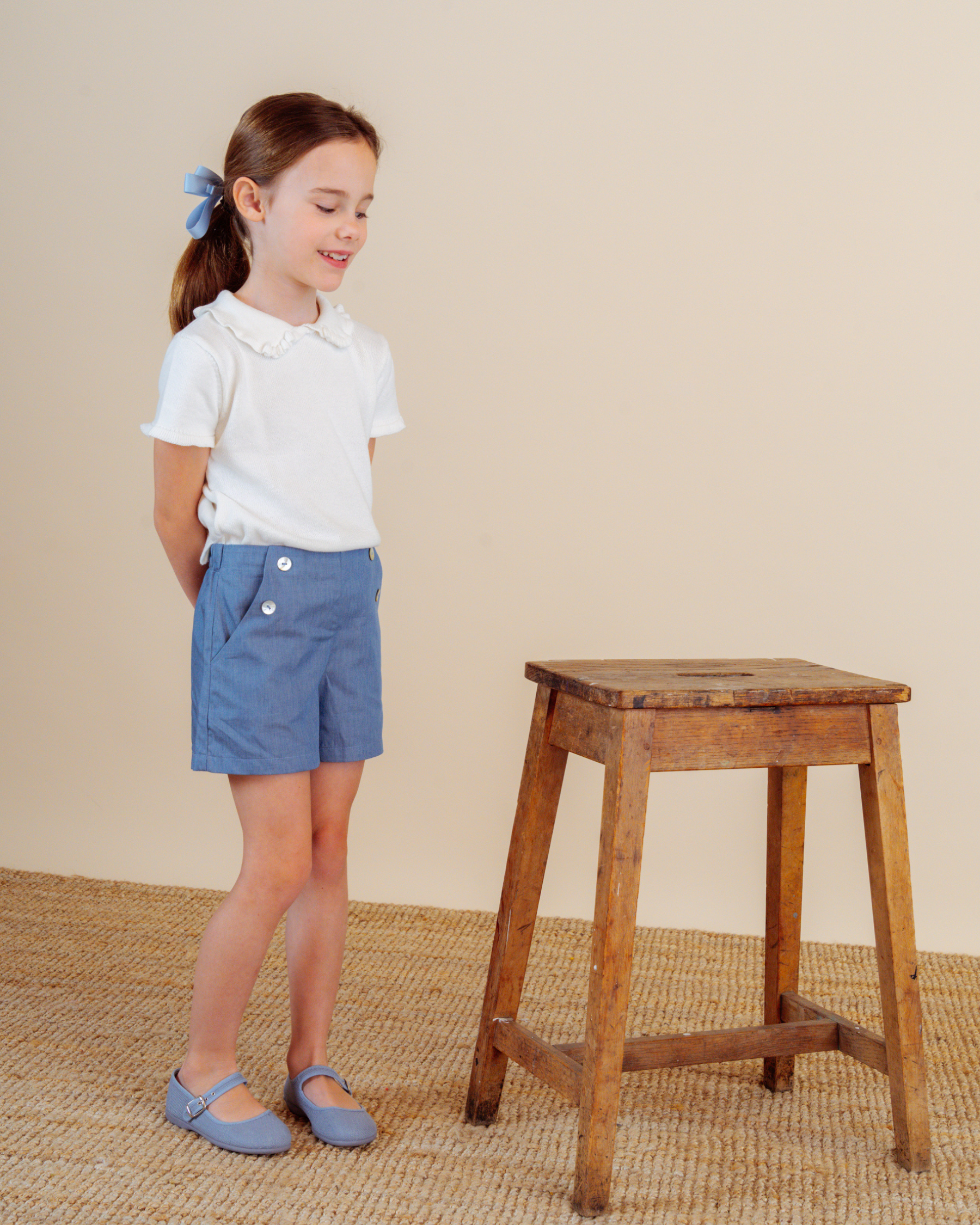 Florine Short Chambray