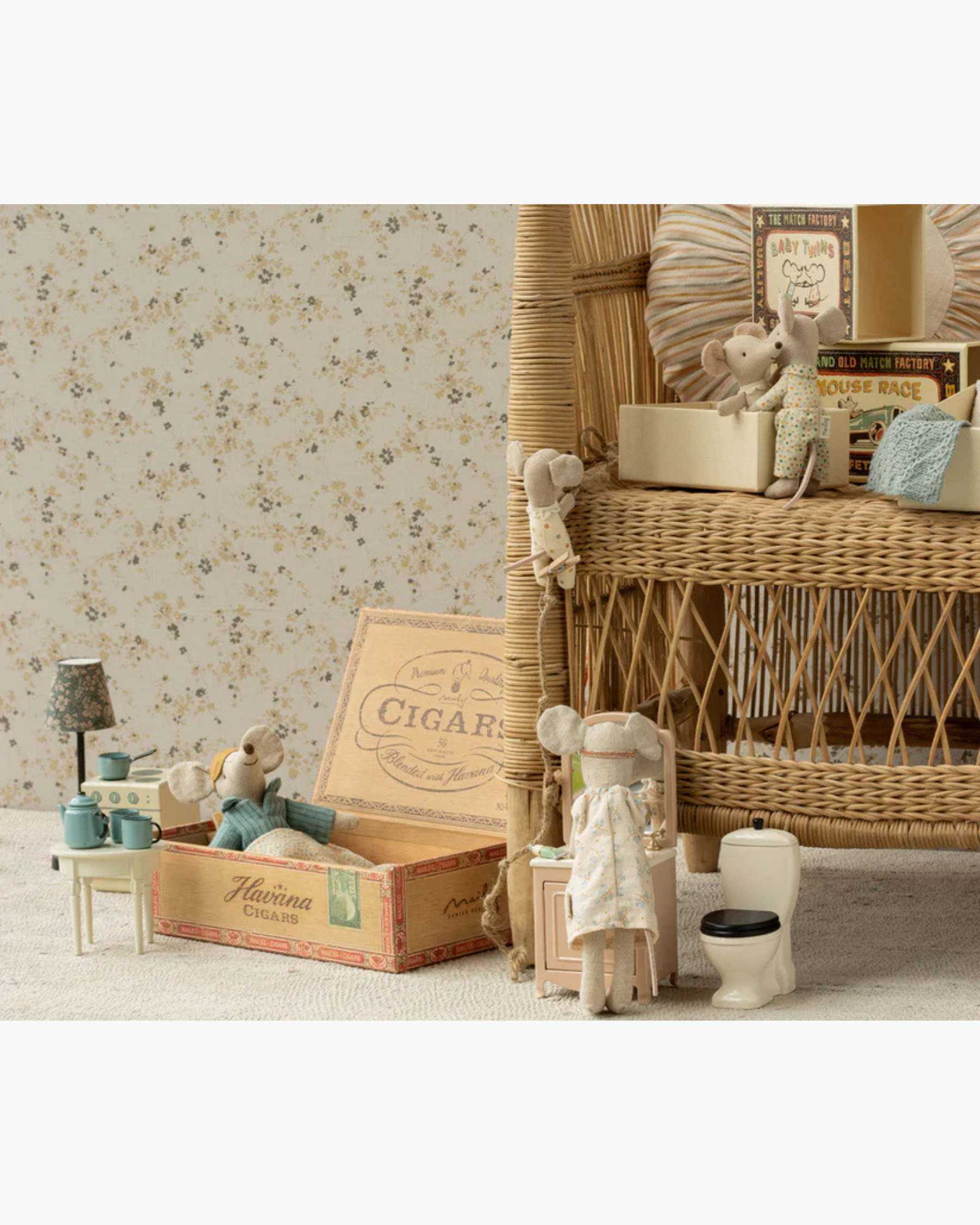 Little Brother Mouse in Matchbox