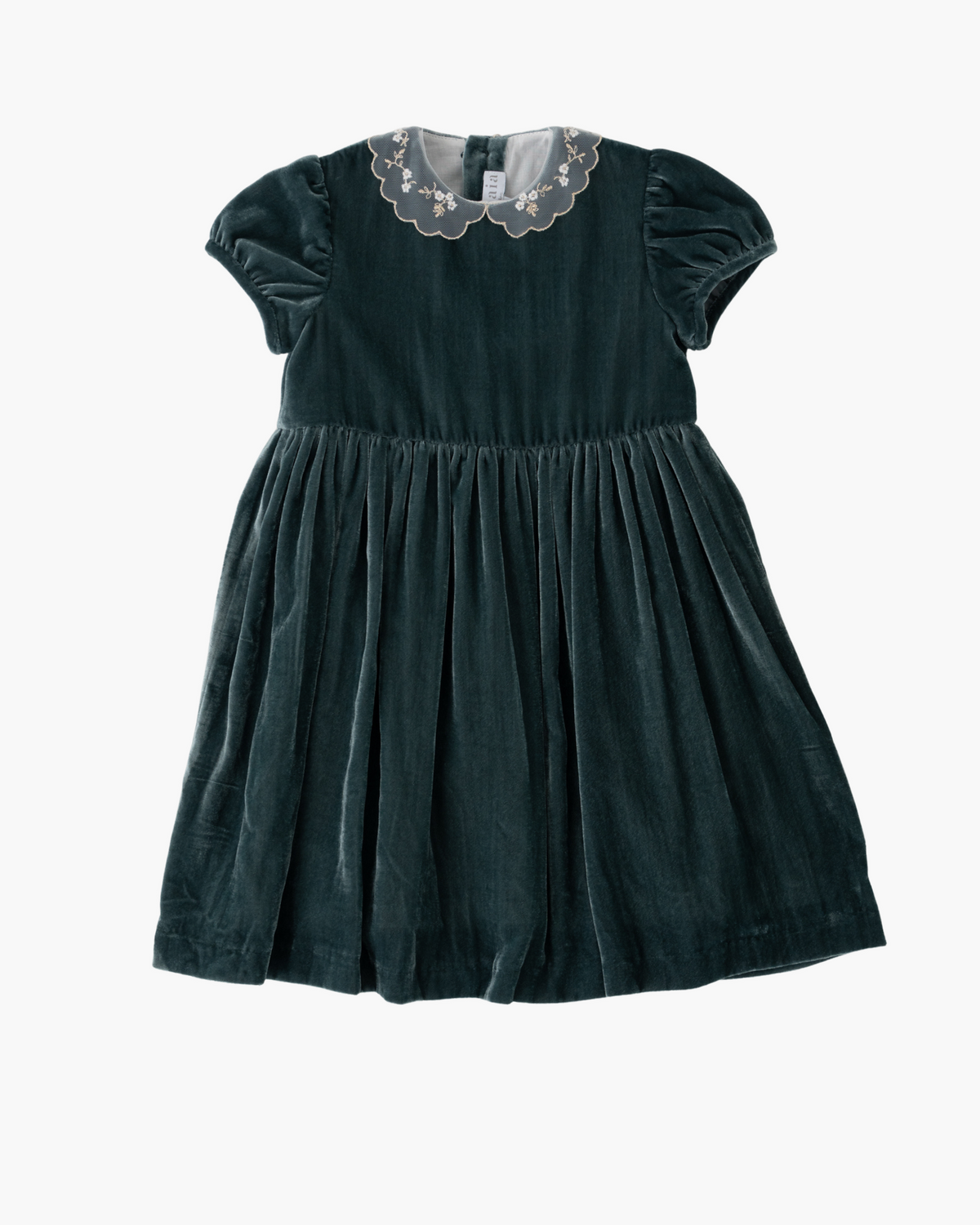 Lucrezia Dress Emerald Velvet