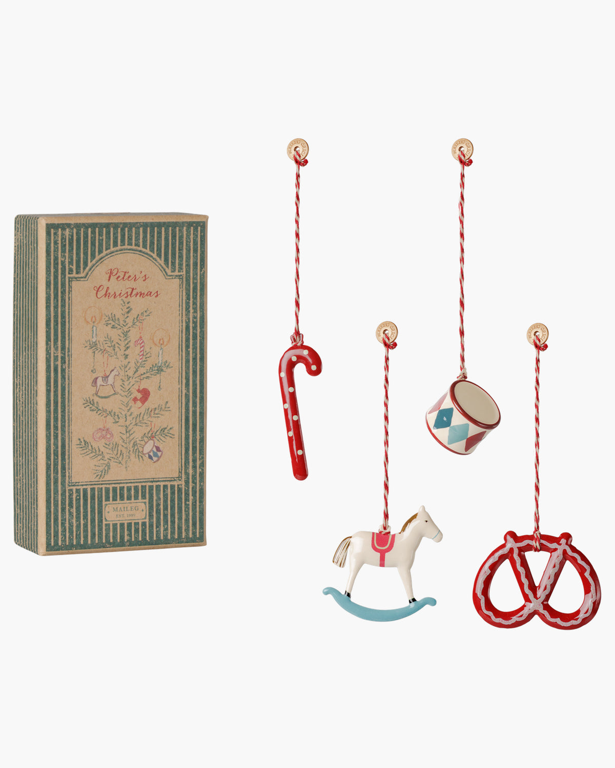 Metal Ornament Set - Winter Wonderland