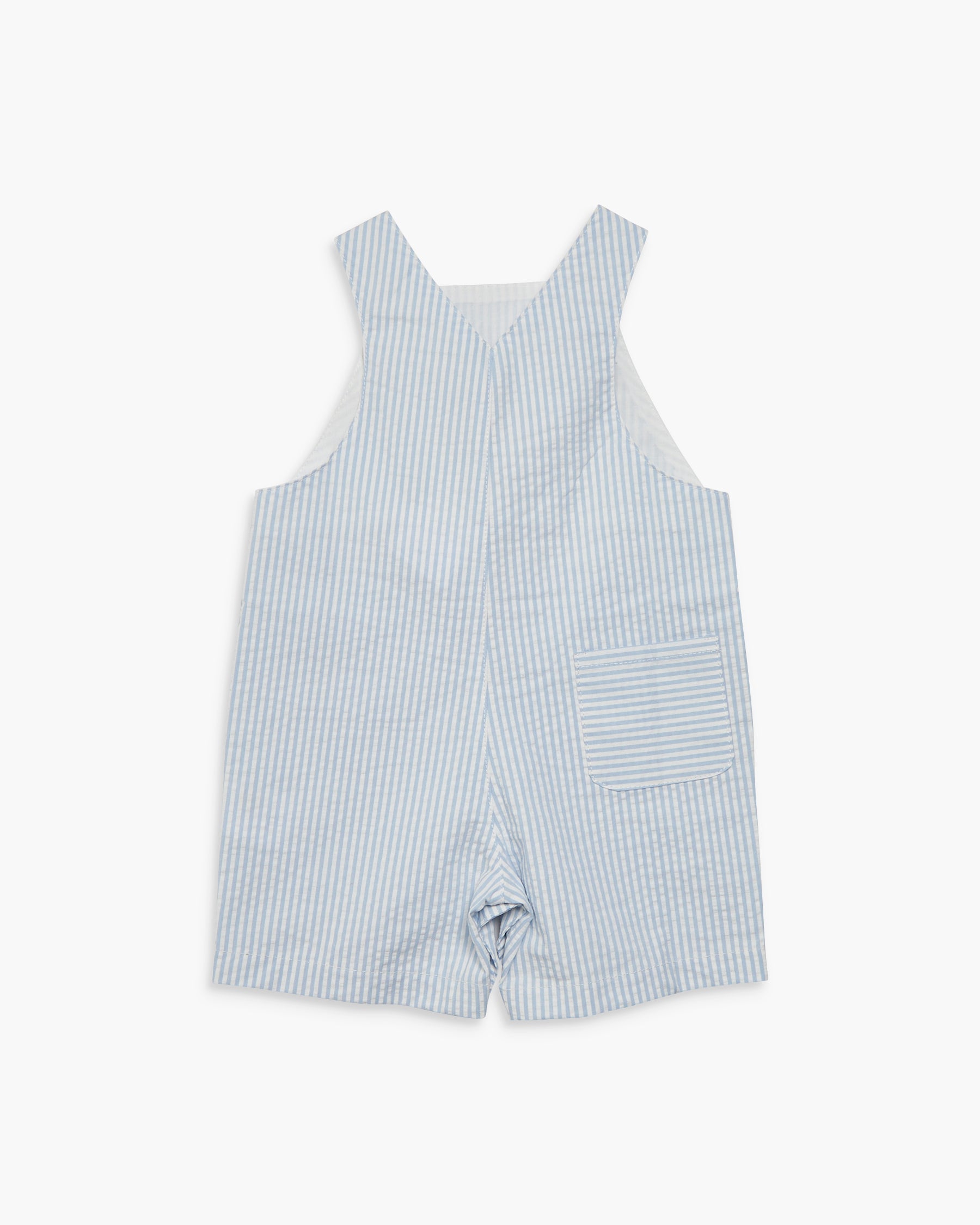 Marin Dungaree Blue Seersucker