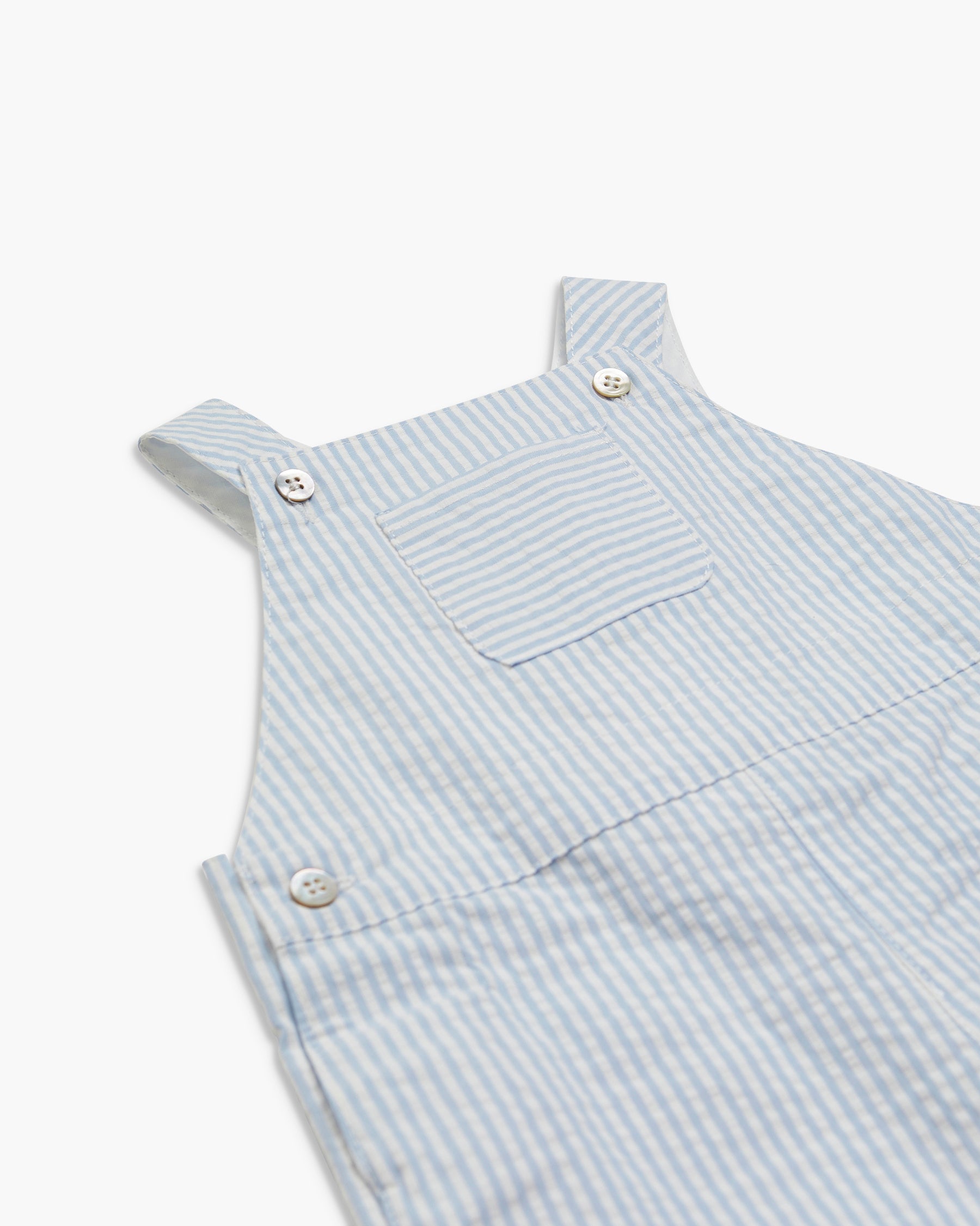 Marin Dungaree Blue Seersucker