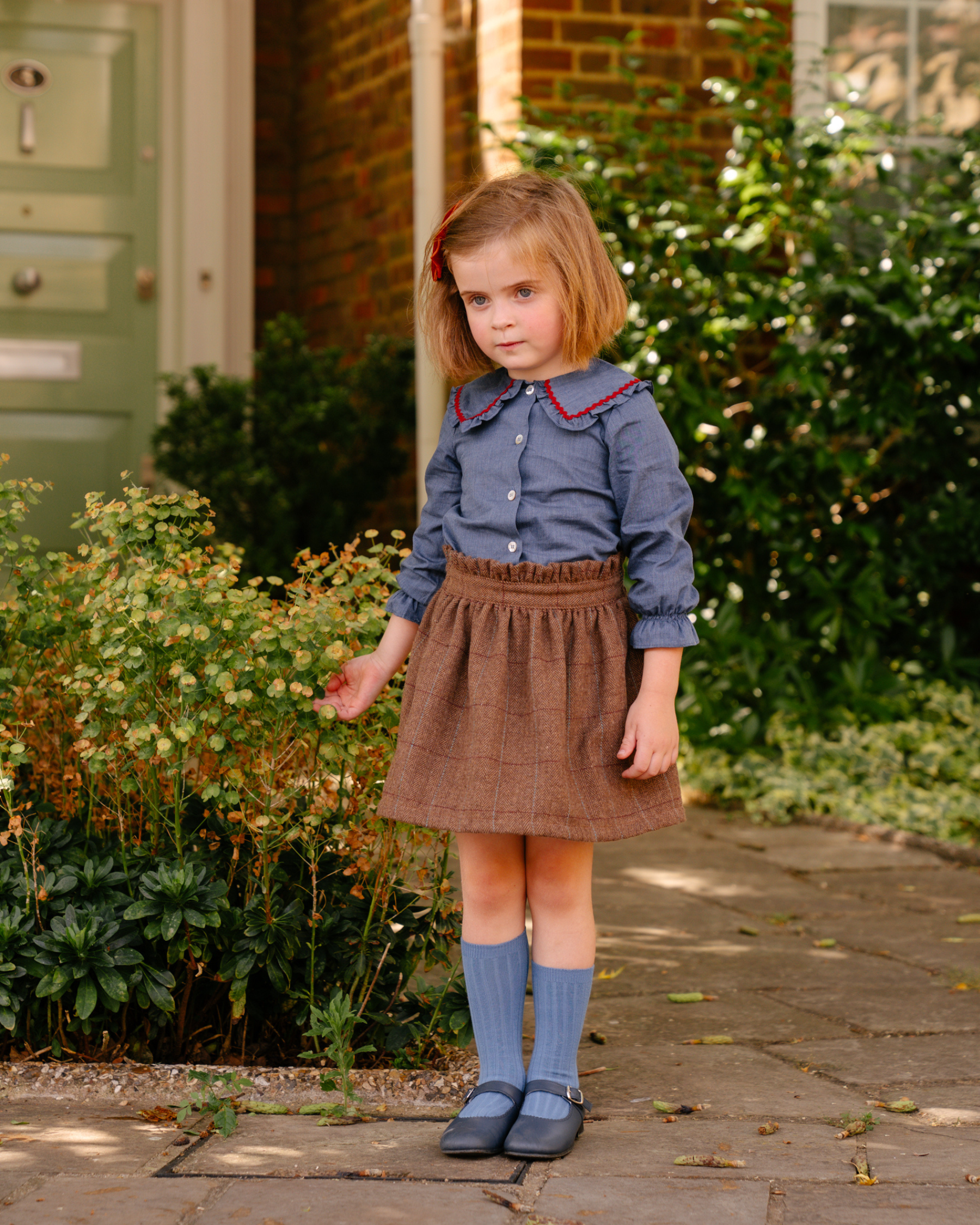 Mary Jane Girl Shoes Navy