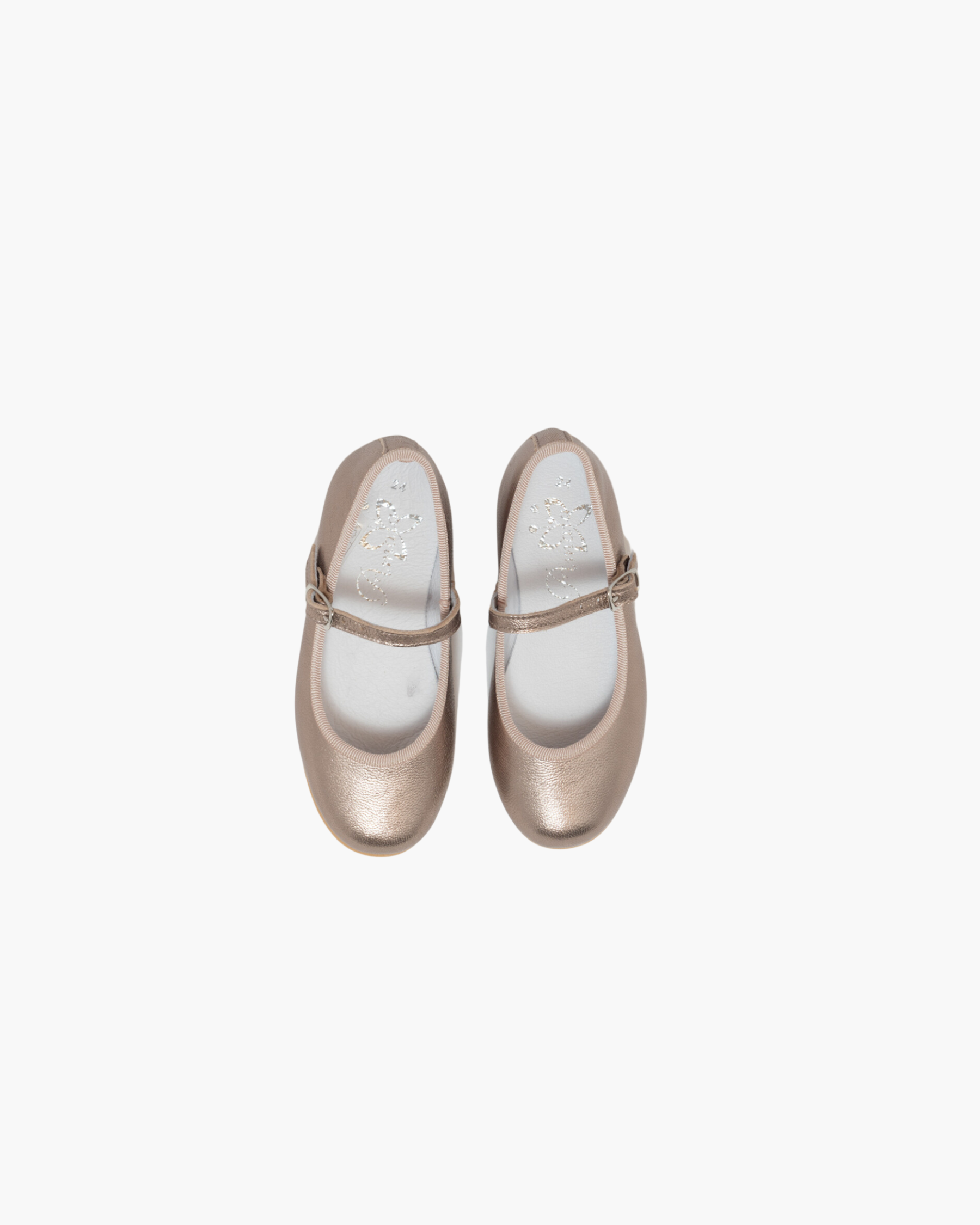 Mary Jane Girl Shoes Gold