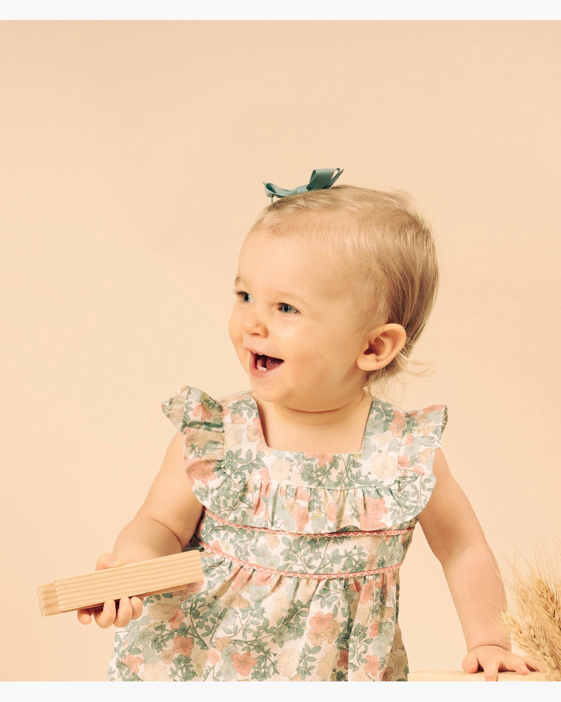 Medium Hairbow Nile Blue