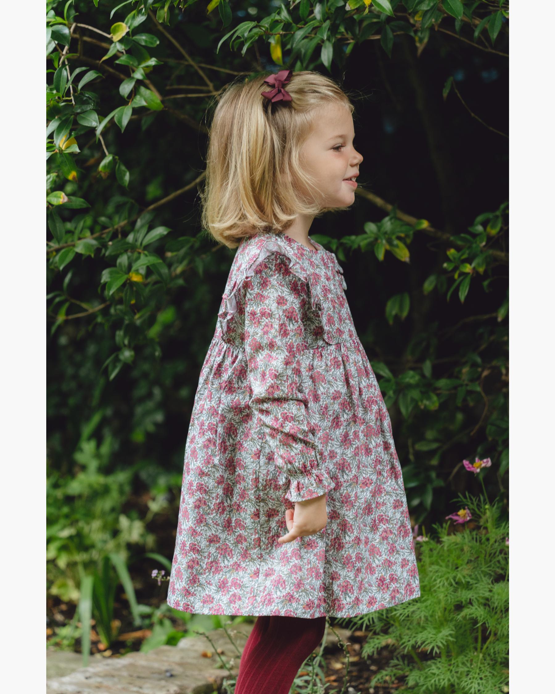 Medium Hair Bow Burgundy