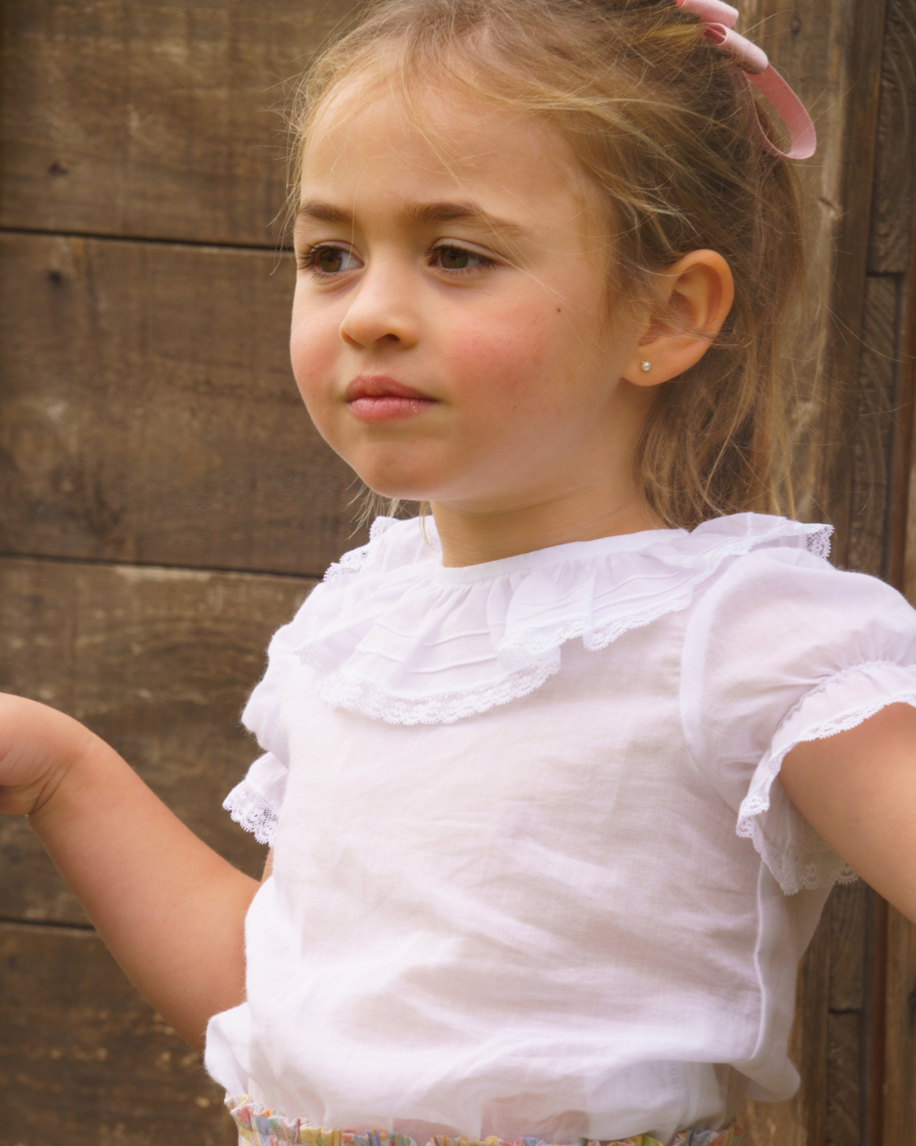 Montaigne Blouse White Voile