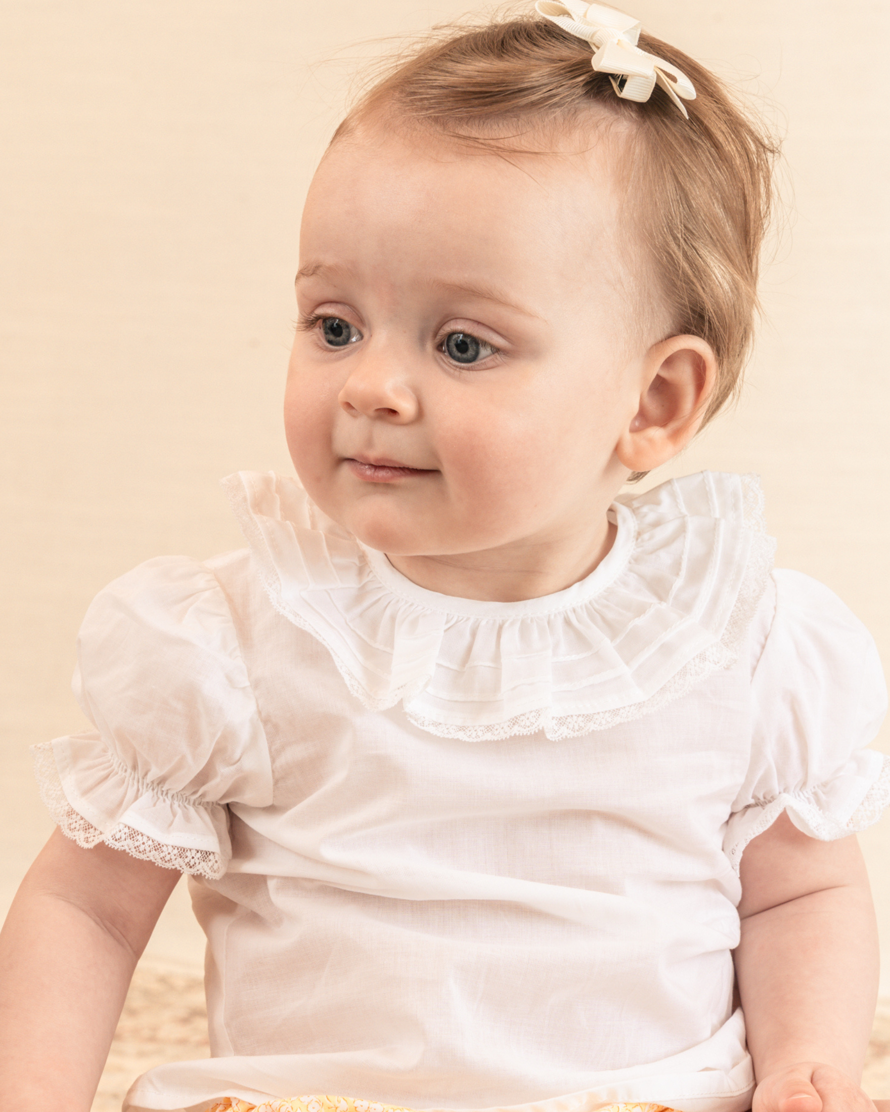 Montaigne Blouse White Voile