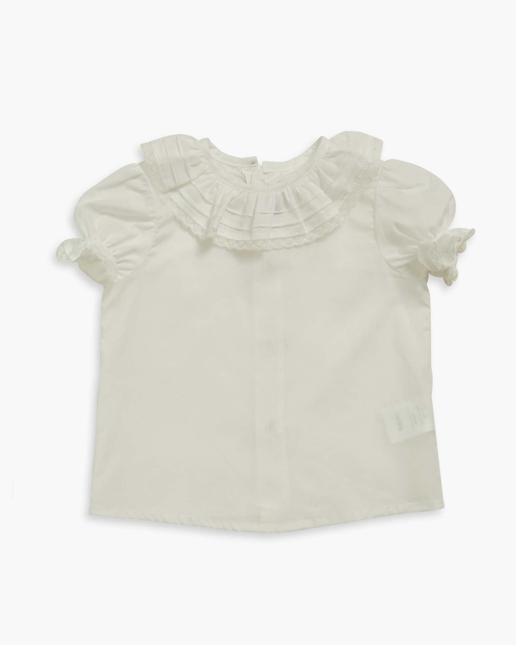 Montaigne Blouse White Voile